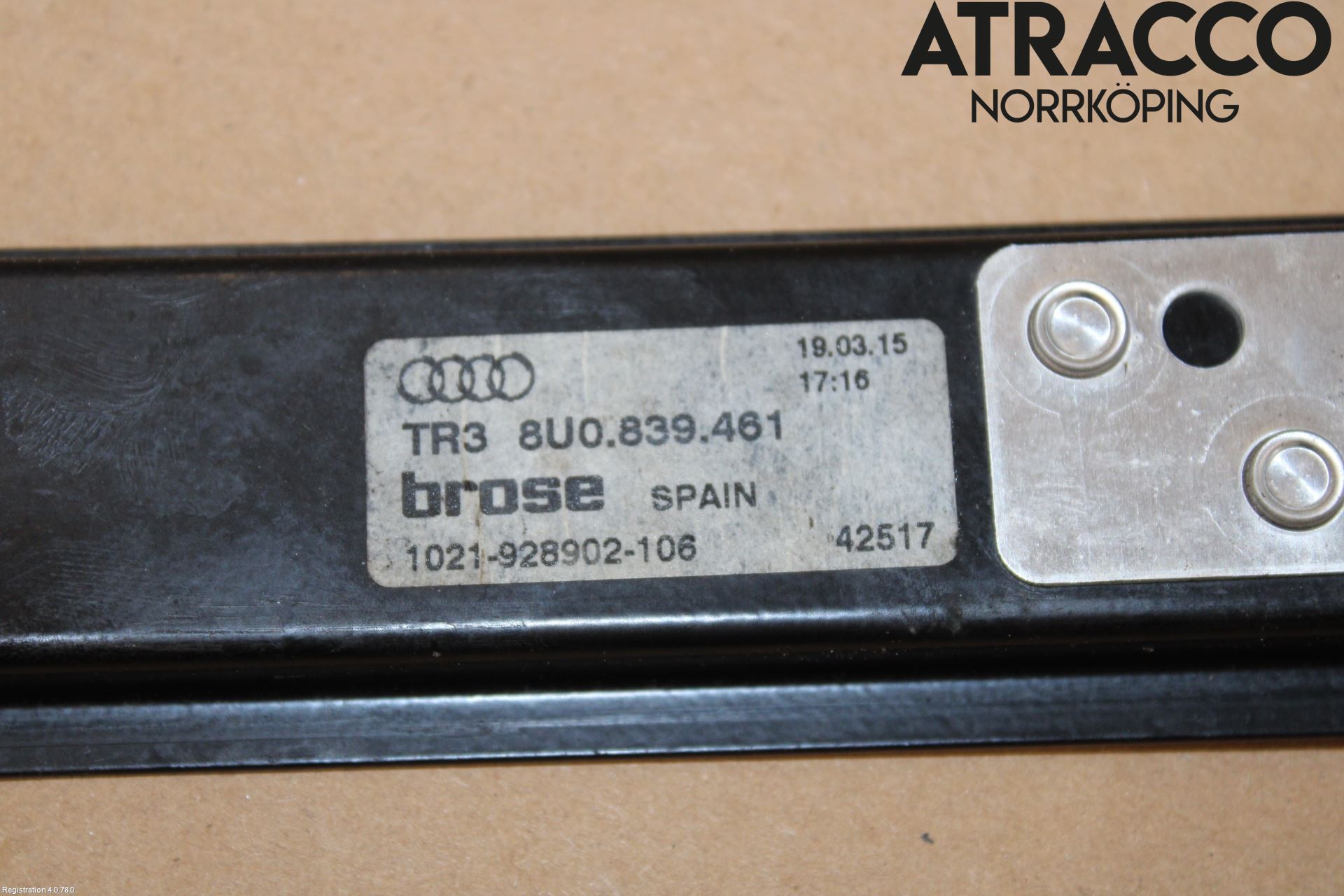 Audi Q3 8U 12-18 Vindusheis El Komp