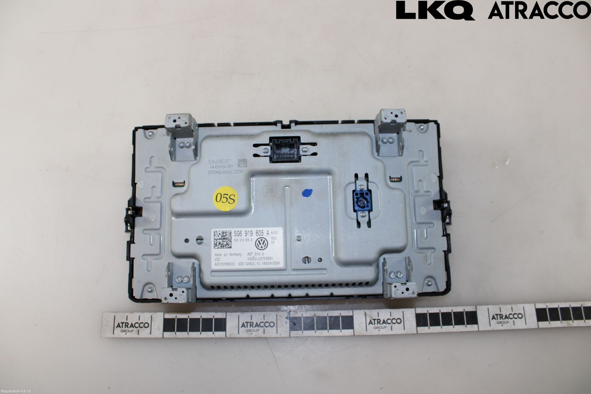 Volkswagen VW TIGUAN 16-24 Multifunktionsdisplay