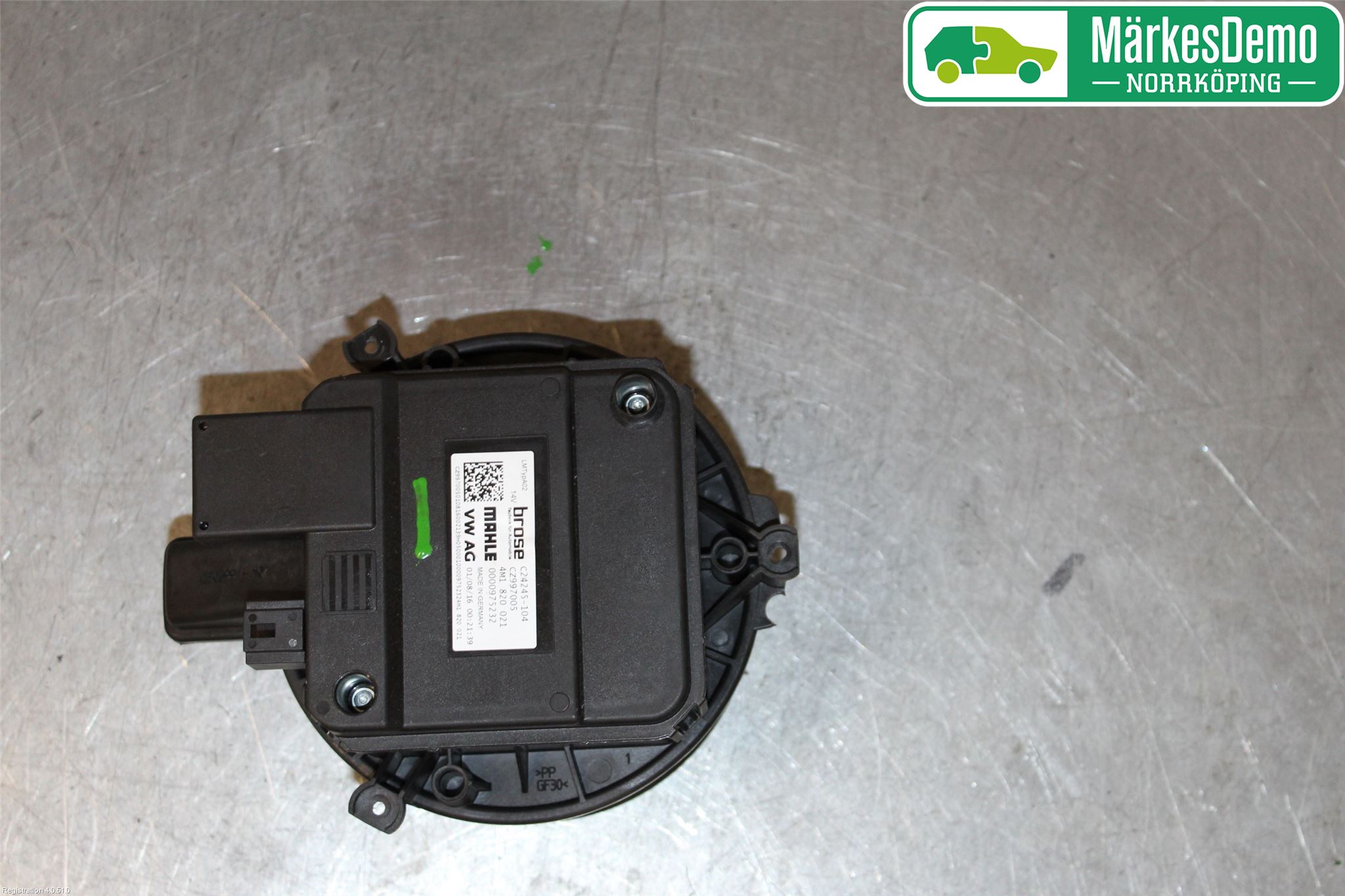 Audi A4/S4 B9 16-19 Varmeapparat Viftemotor