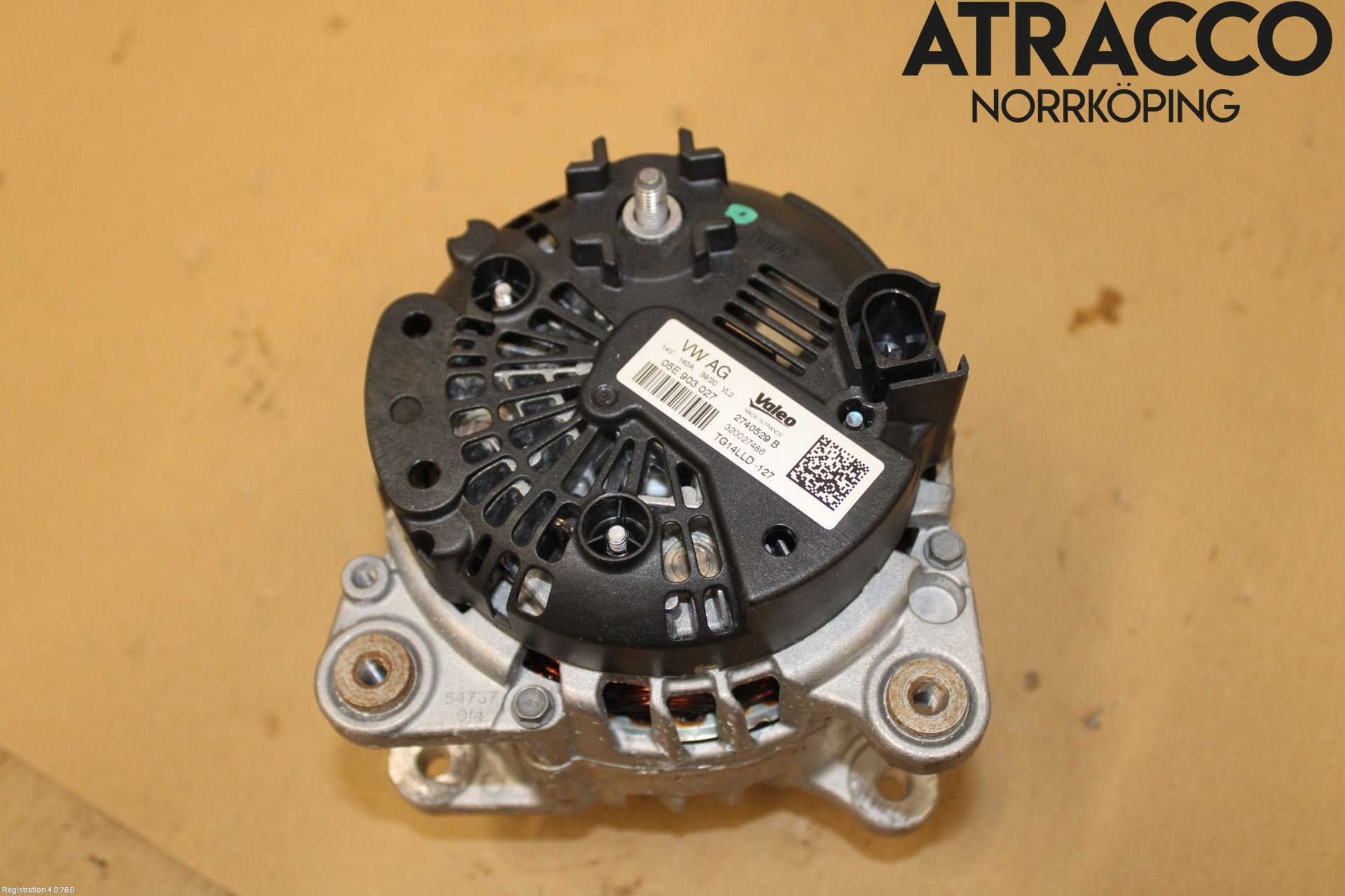 Volkswagen VW TOURAN 16- Dynamo