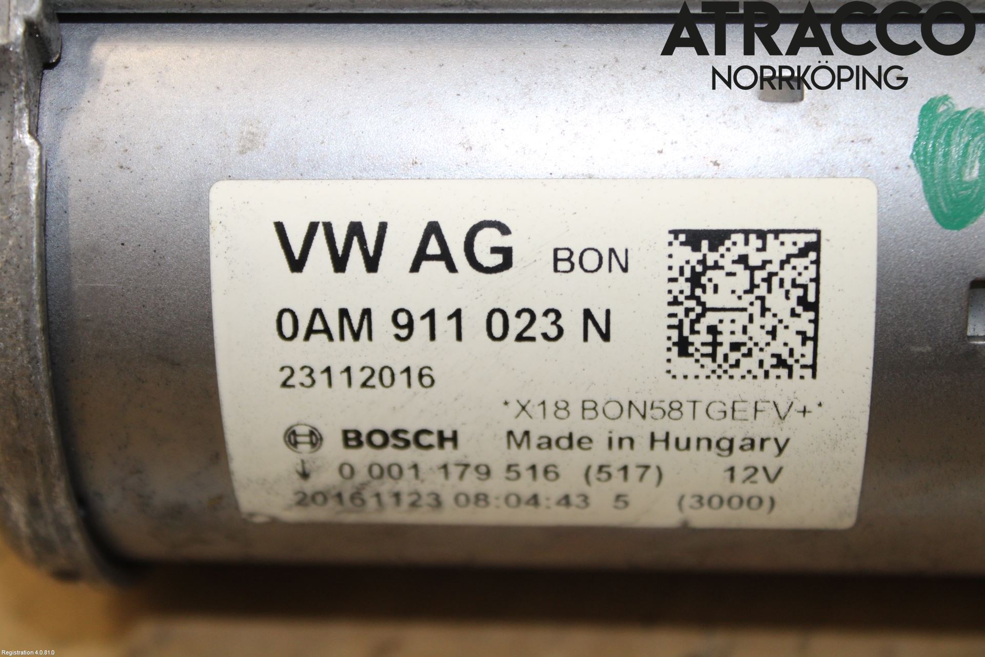Volkswagen VW GOLF / E-GOLF VII 13-20 Startmotor