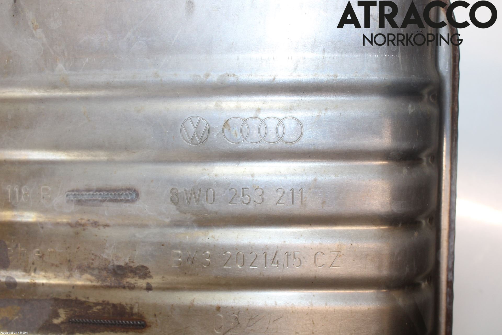 Audi A4/S4 B9 20- Eksos - Lyddemper - Rør