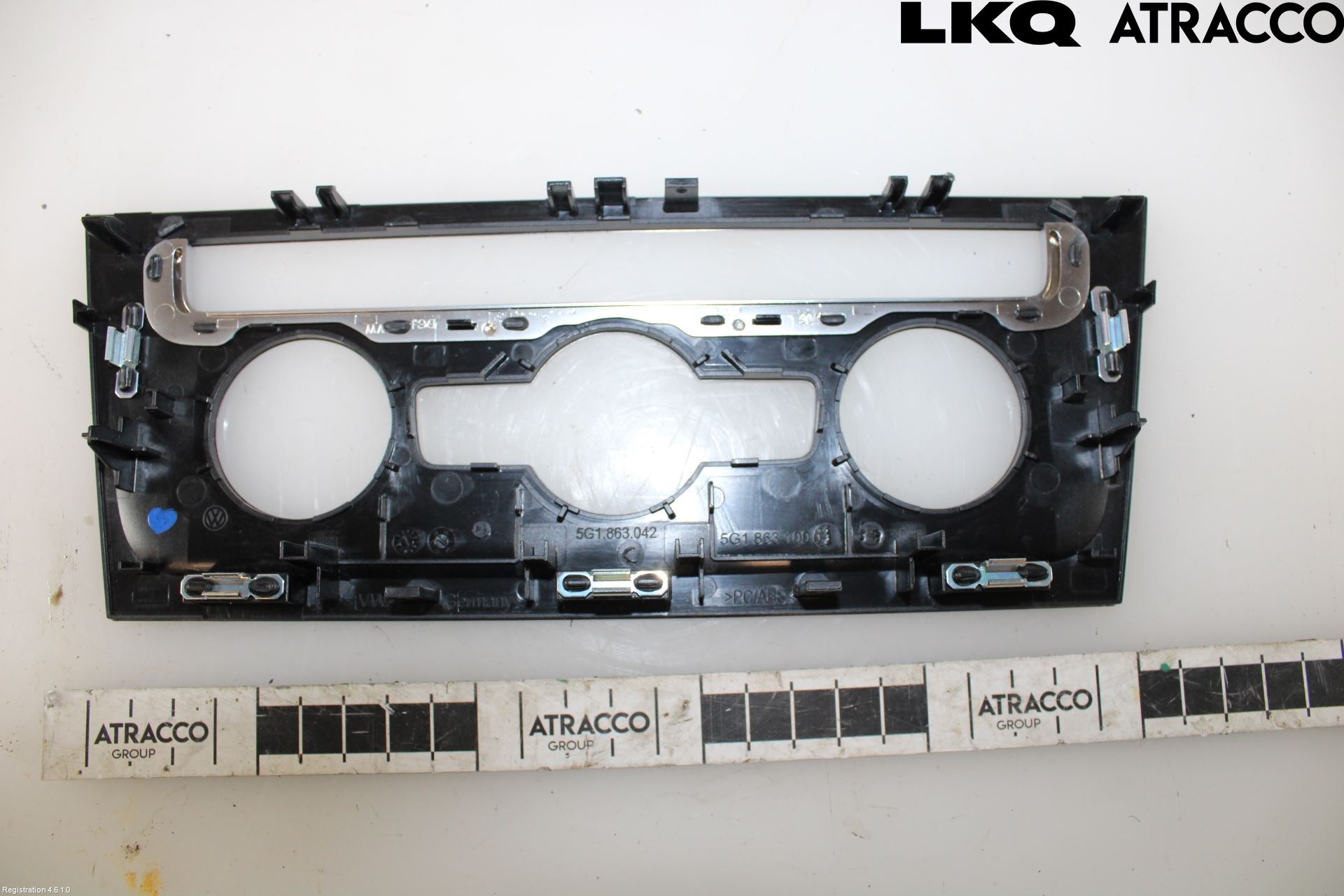 Volkswagen VW GOLF / E-GOLF VII 13-20 Innr Radio Ramme