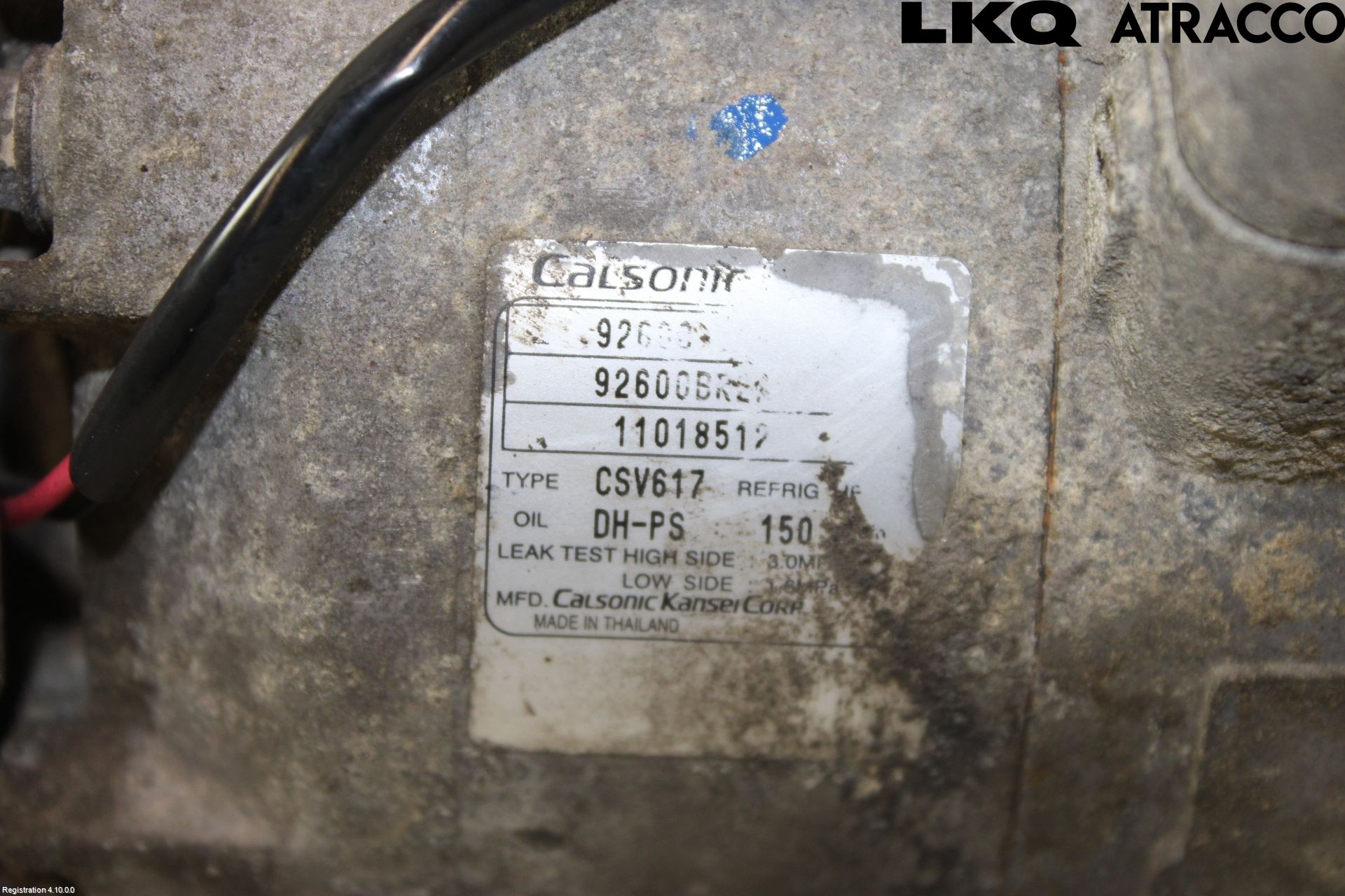 Nissan QASHQAI+2  10-14 Varme Ac Kompressor