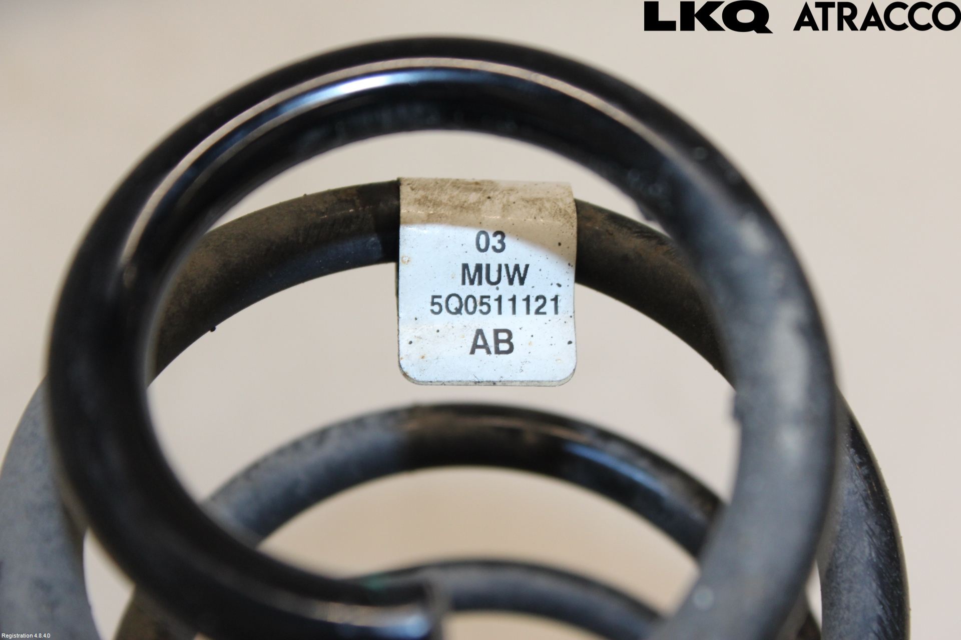 Volkswagen VW GOLF / E-GOLF VII 13-20 Fjær Bak