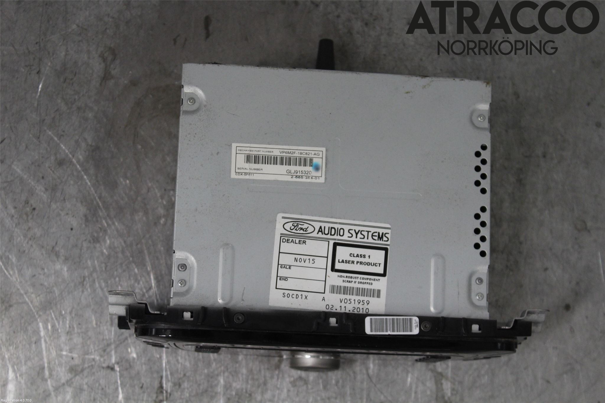 Ford FOCUS 08-11 Stereo Radio Med Cd