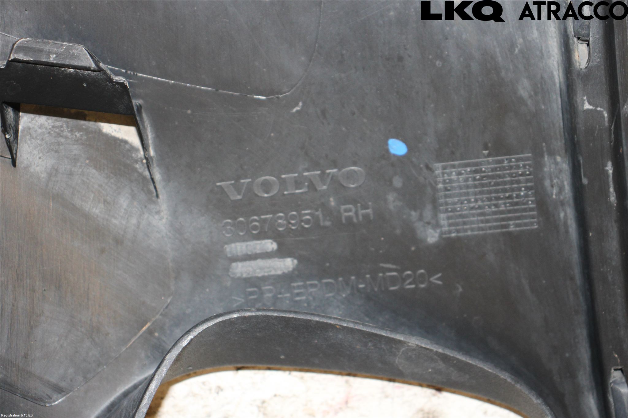 Volvo XC90 07-14 Støtfanger Foran Plastdeksel