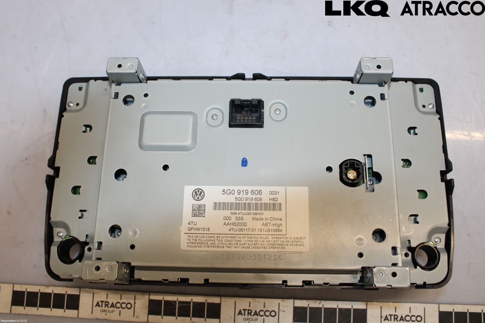 Volkswagen VW GOLF / E-GOLF VII 13-20 Stereo Radio Med Cd