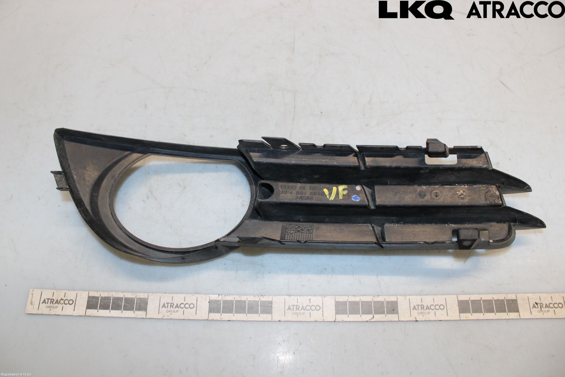Audi A3/S3 05-13 Frontlykt Kurve-Tåkelys Ramme