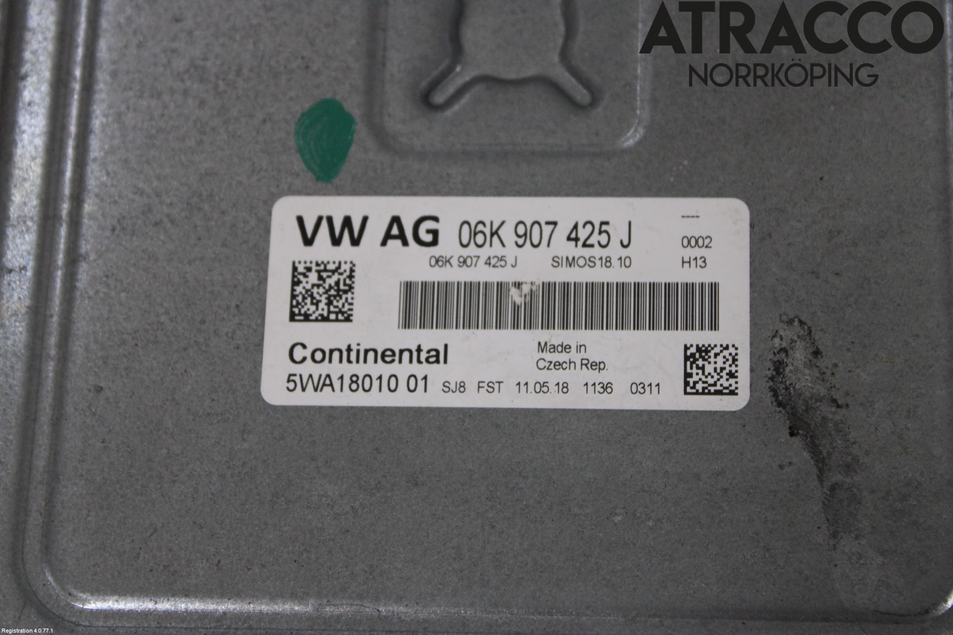 Volkswagen VW GOLF / E-GOLF VII 13-20 Styreenhet Innsprøytning