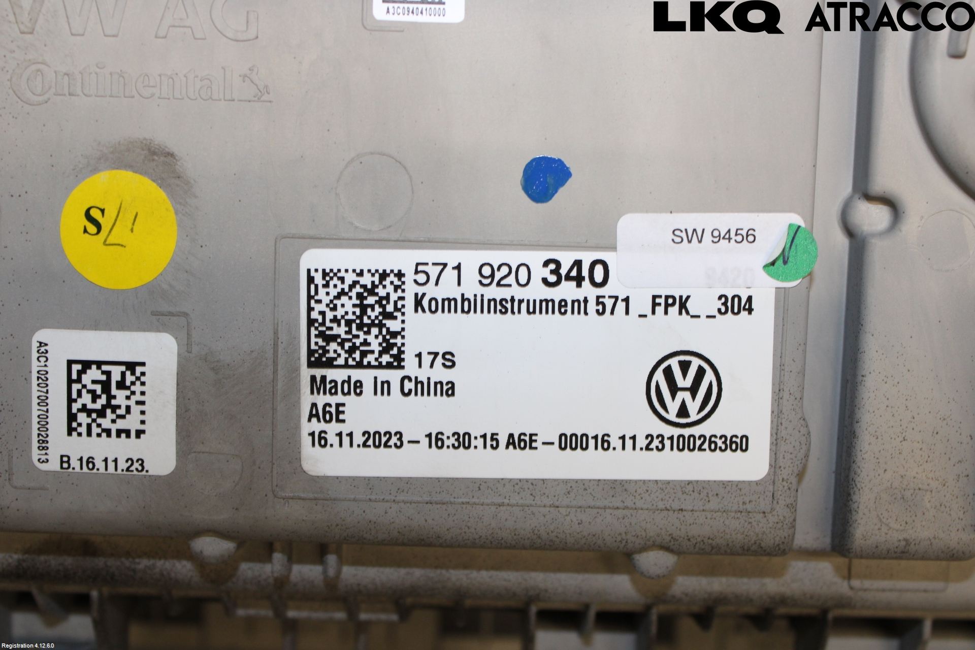Volkswagen VW PASSAT 24- Instr Kombinert