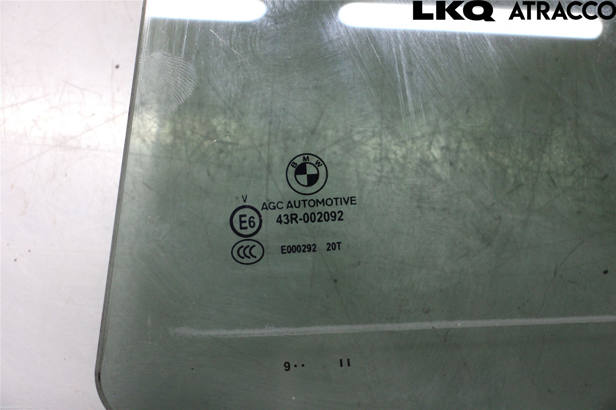 BMW 5 F10/F11/F18 09-17 Dørrute Bak Venstre 4Dørs
