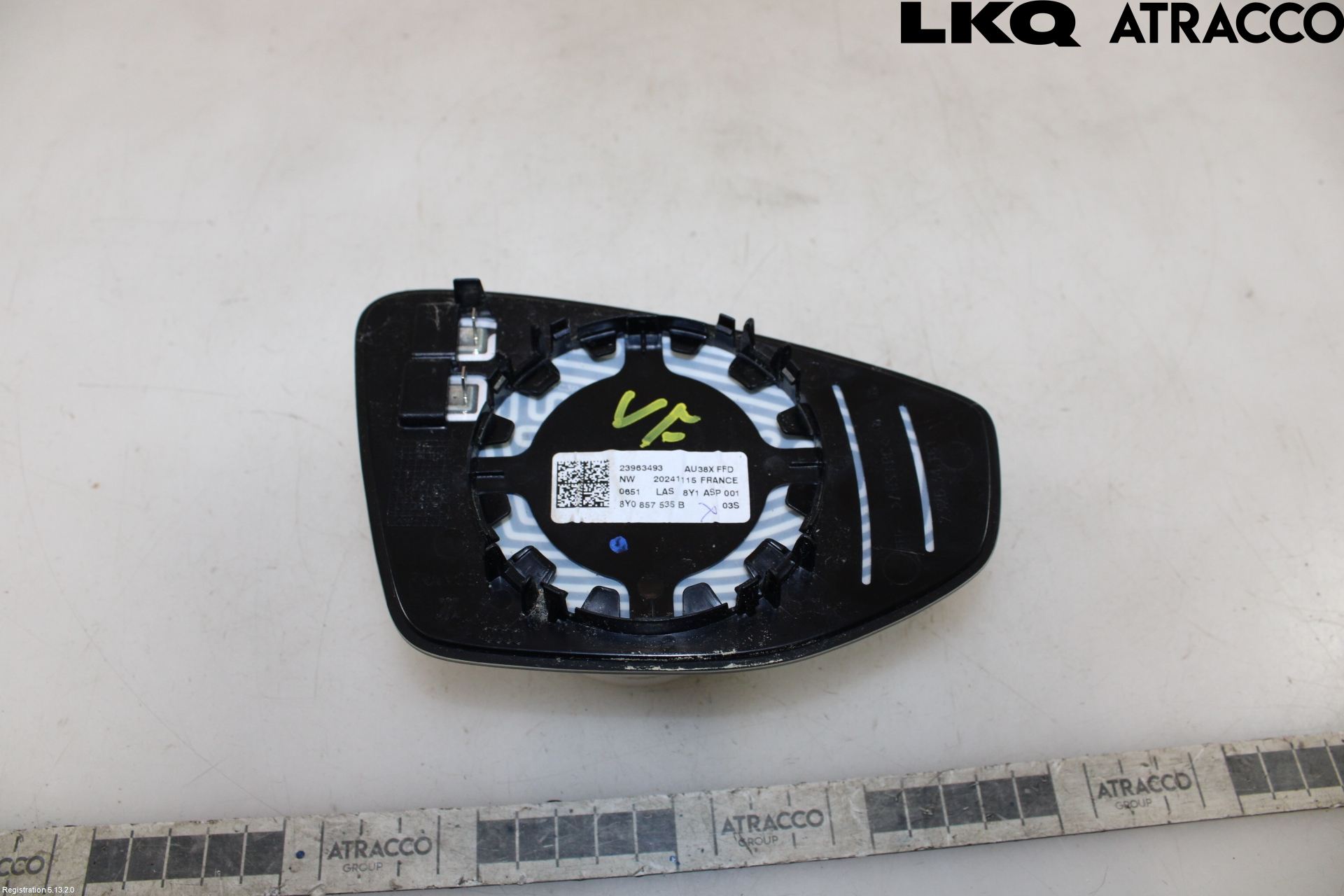 Audi A3/S3 8Y 21- Speil Glass V