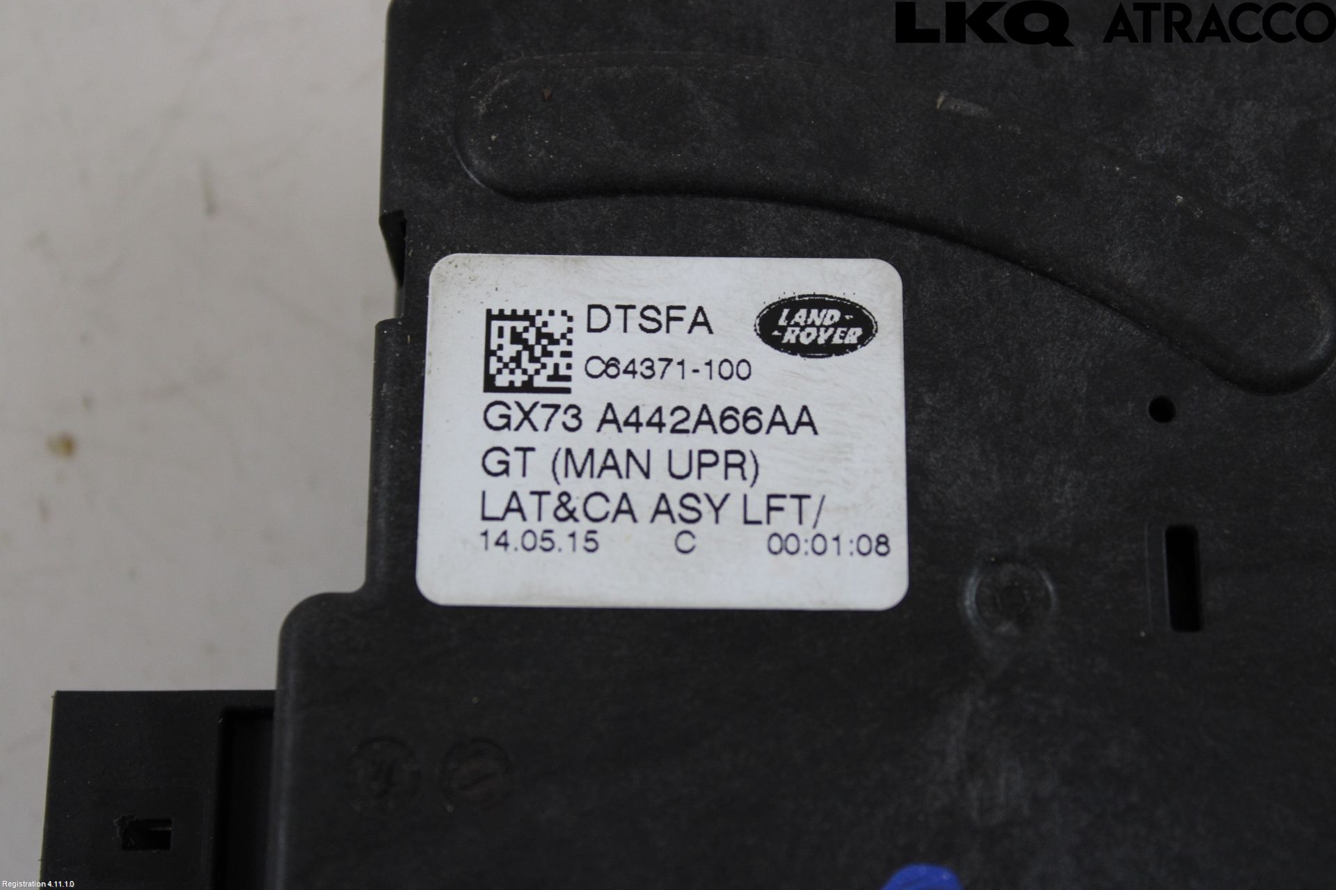 Jaguar XE (X760) 15-24 Bakluke-Lokk Låsekasse