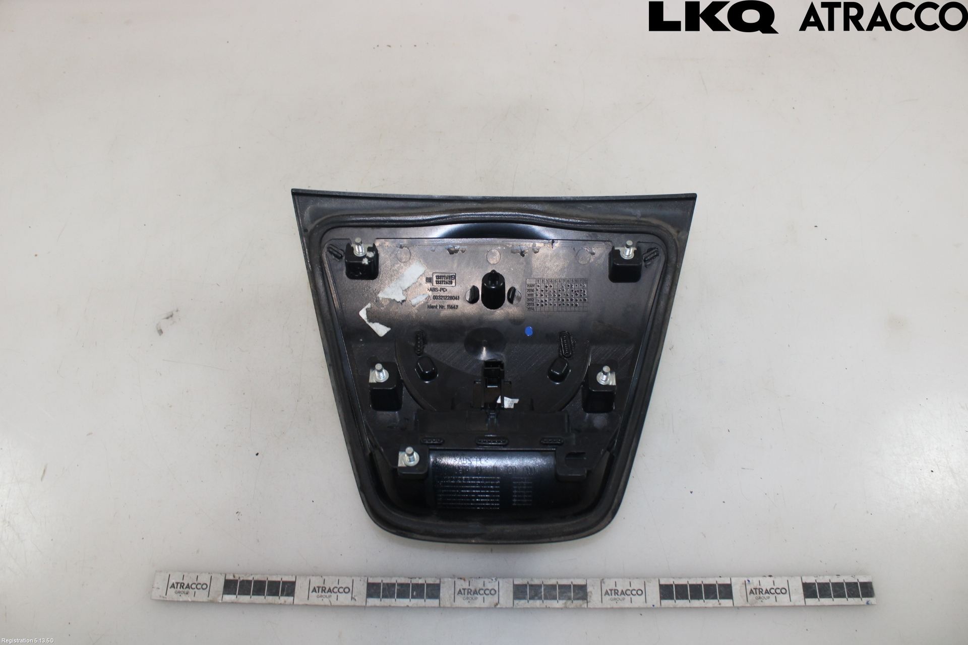 Opel ASTRA J 10-15 Bakluke Handtak Ytre