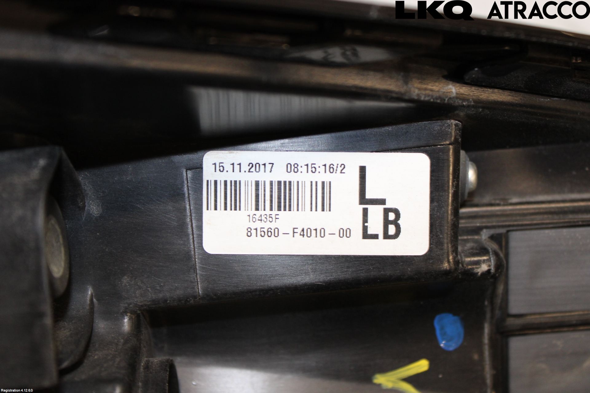 Toyota C-HR 16-23 Baklykt Venstre