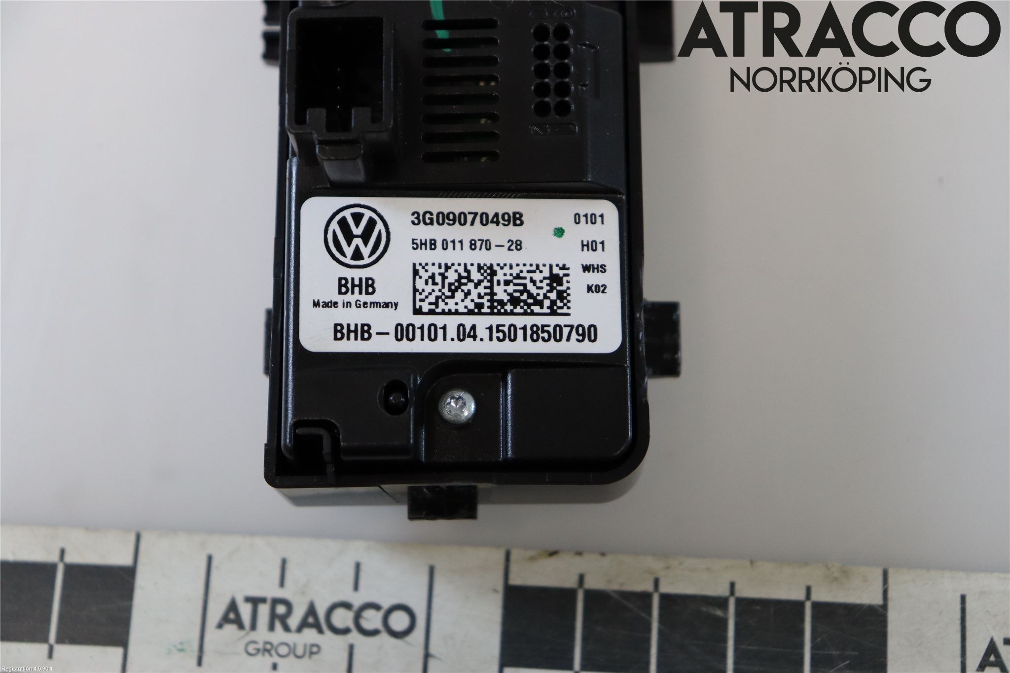 Volkswagen VW PASSAT 15-19 Varmeapparat Panel(Regulering)
