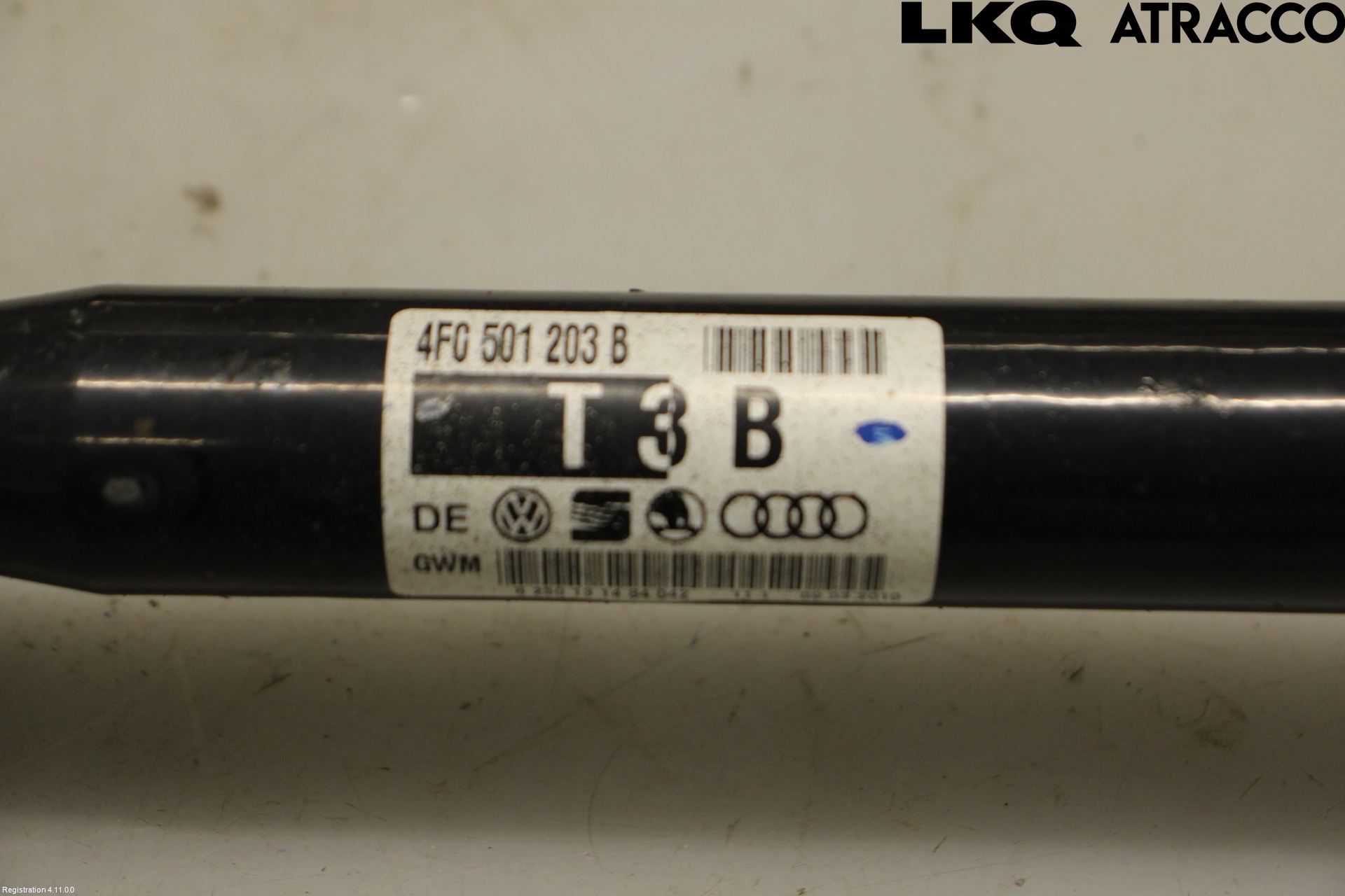 Audi A6/S6     05-11 Drivaksel Bak Kompl Venstre