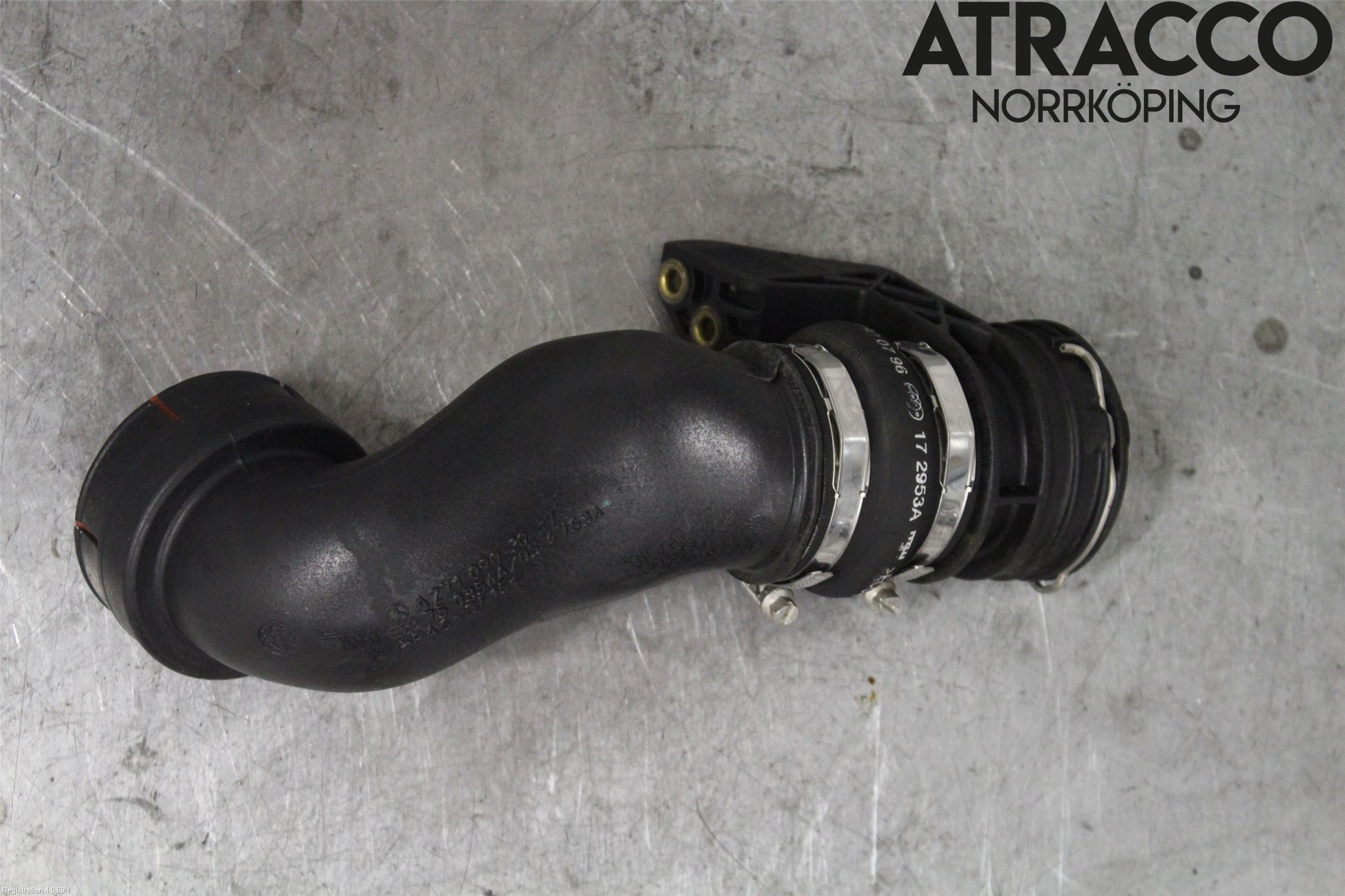 Mercedes-Benz MB SLK 200-350 (R171) 05-11 Intercooler Rør-Slange