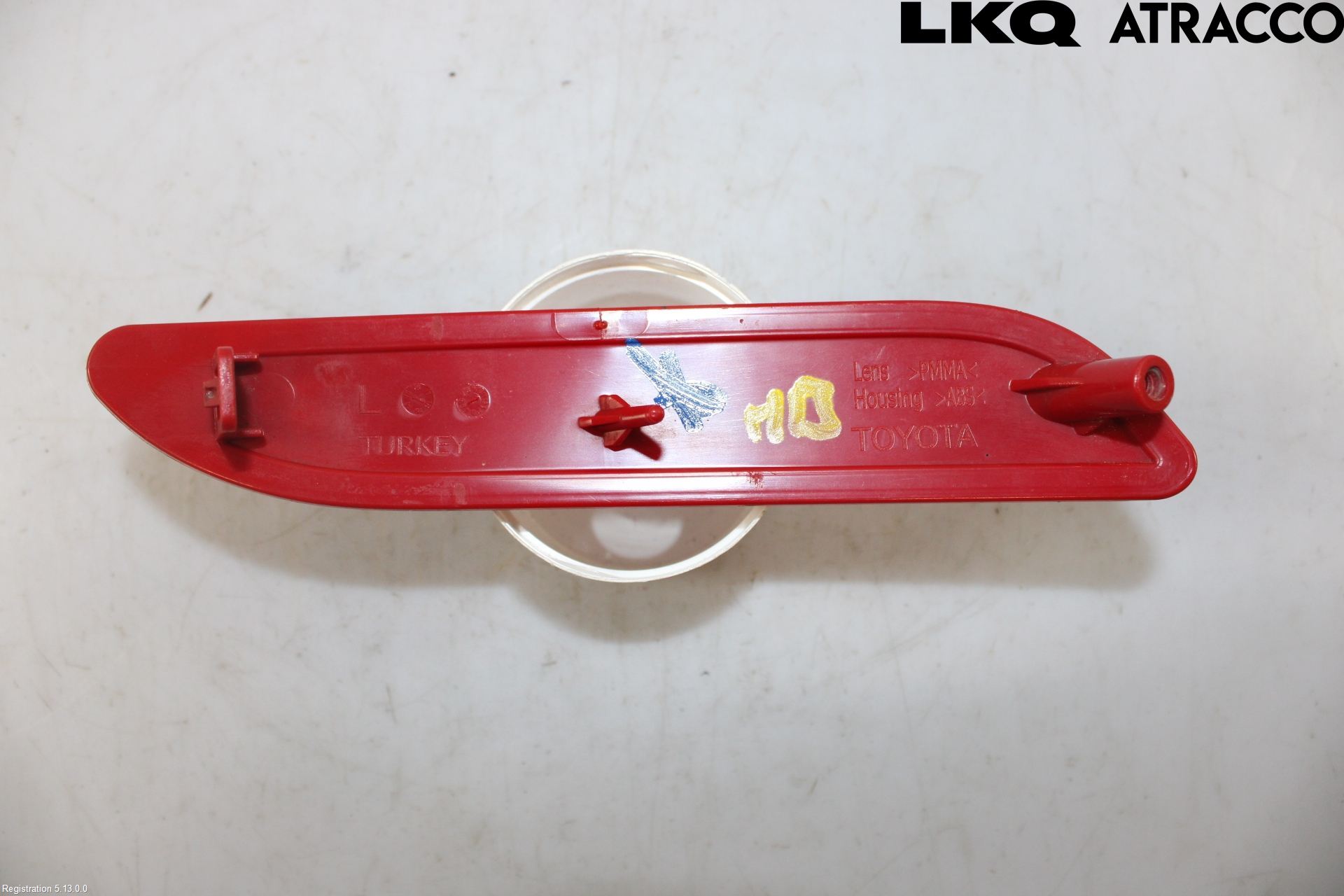 Toyota AURIS 13-19 Refleks Bak
