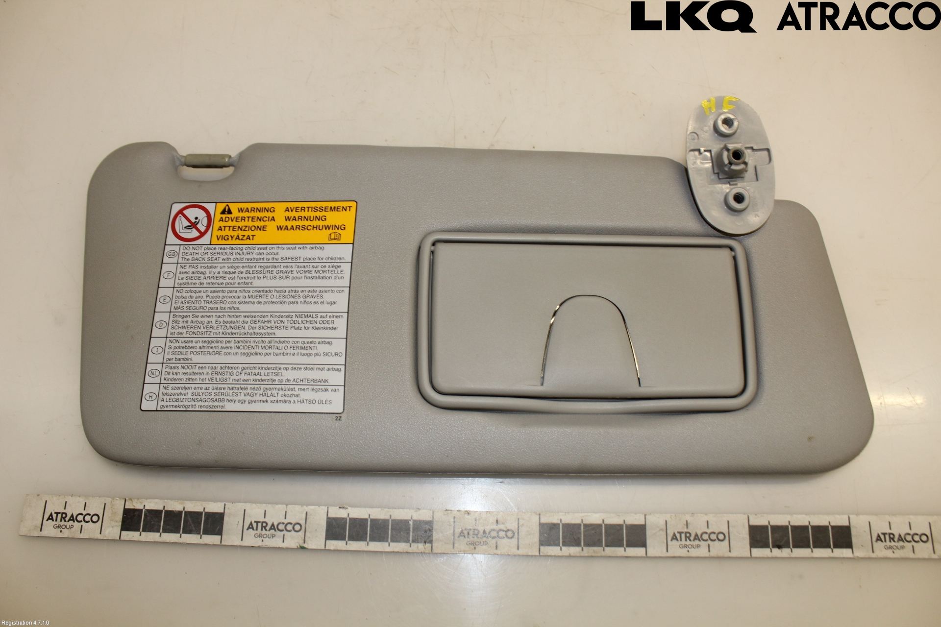 Suzuki GRAND VITARA II 06-14 Innr Solskjerm