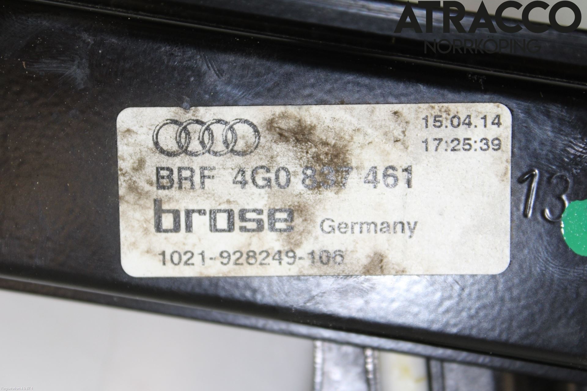 Audi A6/S6 4G 11-18 Vindusheis El Komp