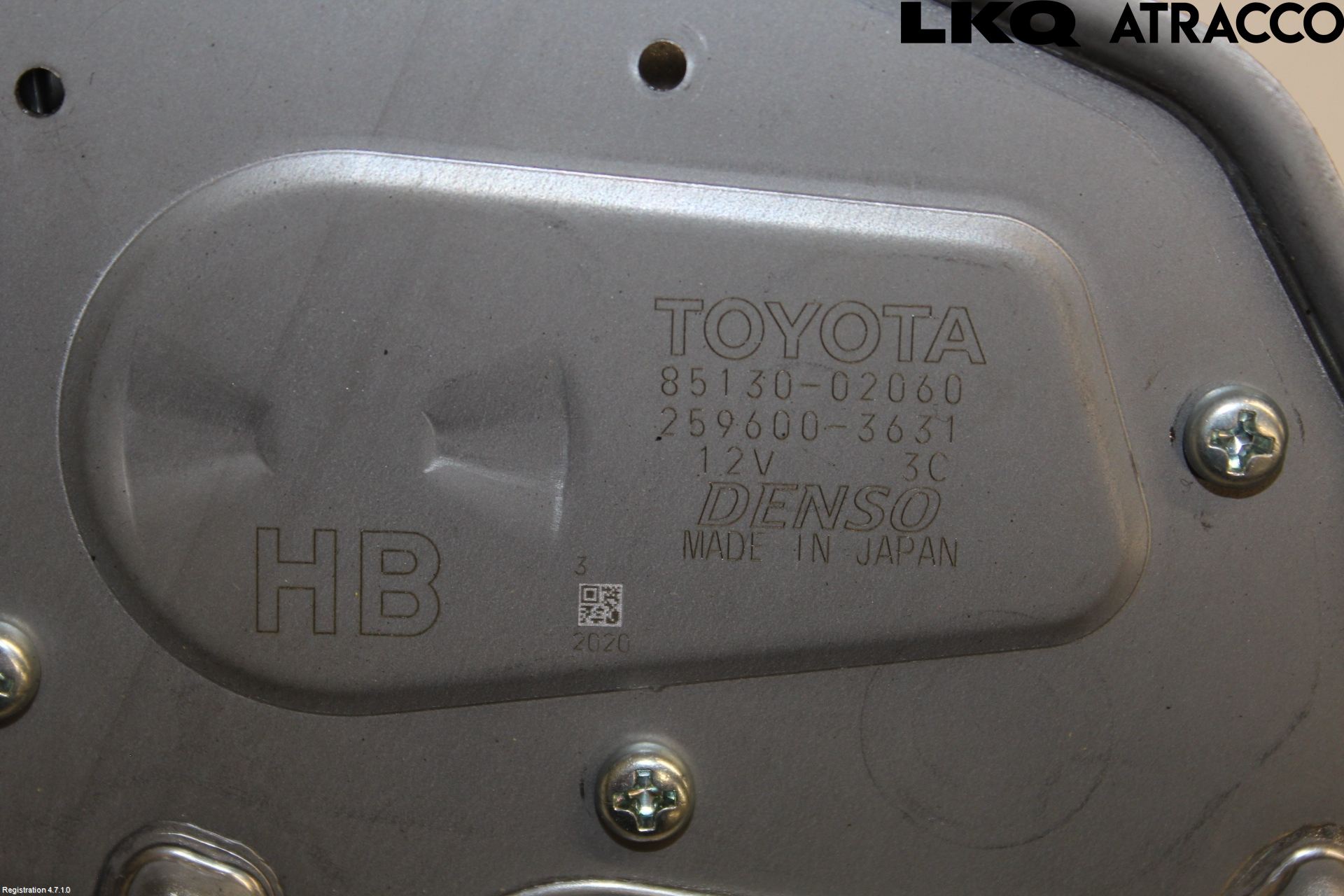 Toyota COROLLA 19- Viskermotor Bakluke