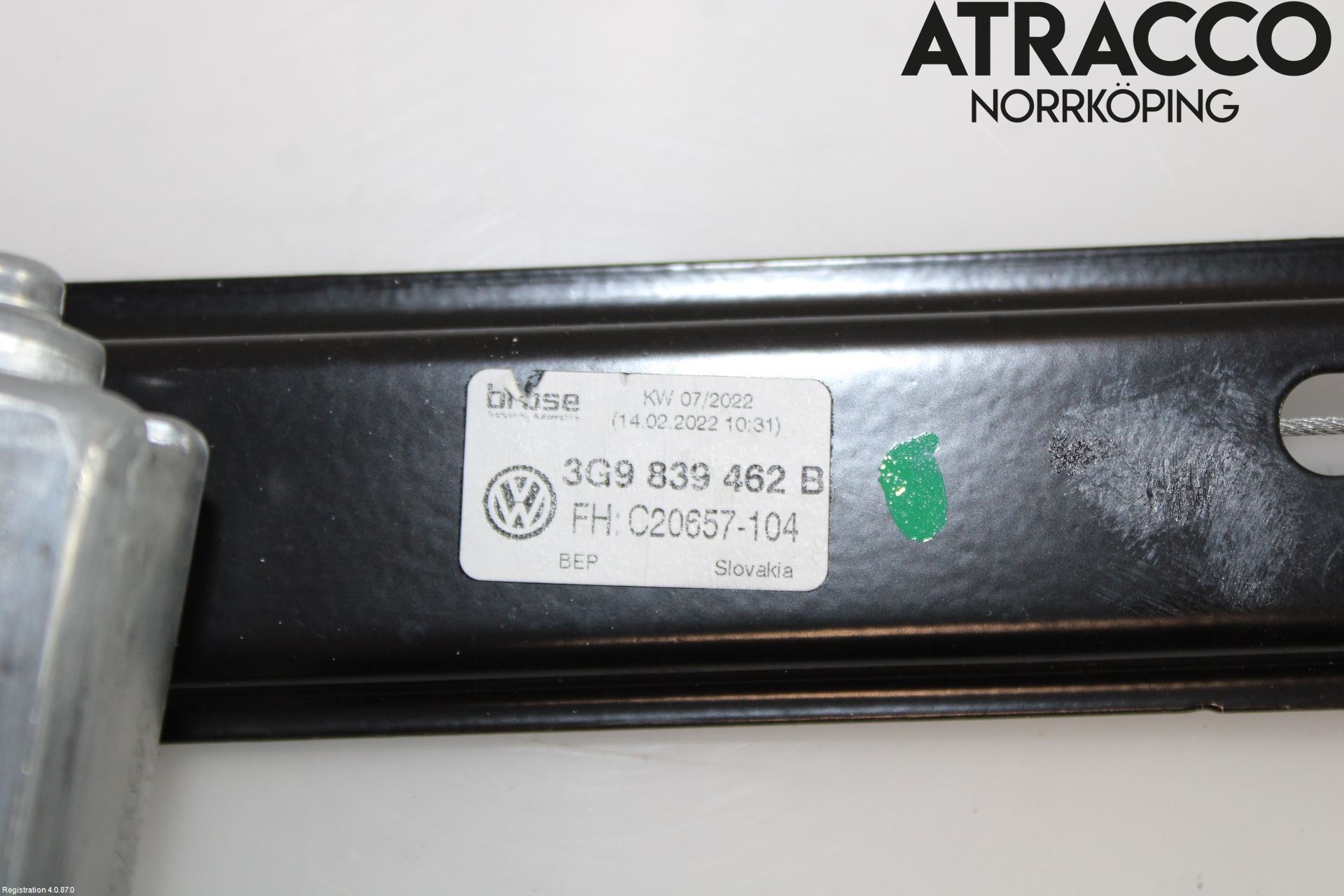 Volkswagen VW PASSAT 20-24 Vindusheis El Komp