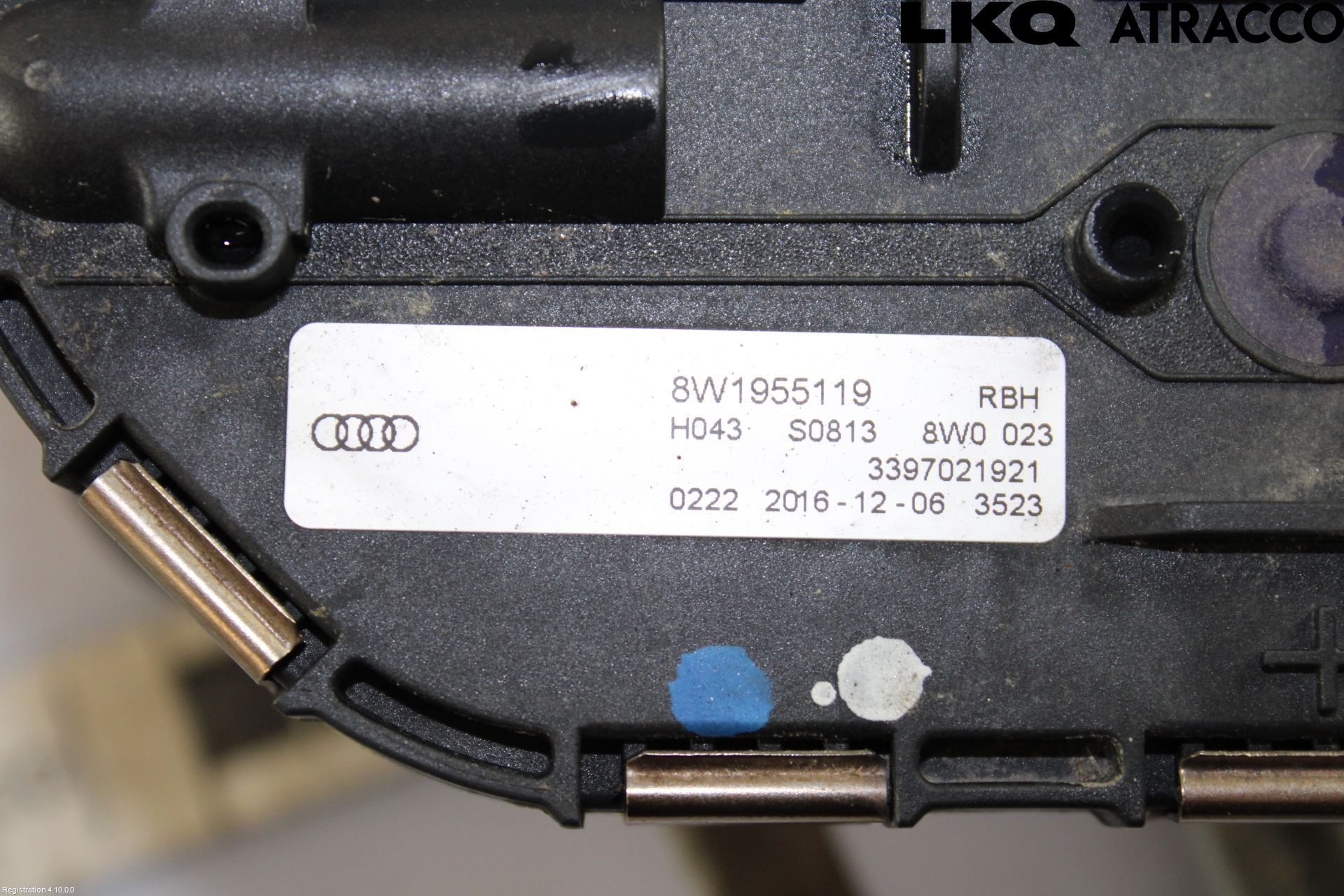 Audi A4/S4 B9 16-19 Viskeroverføring Frontrute