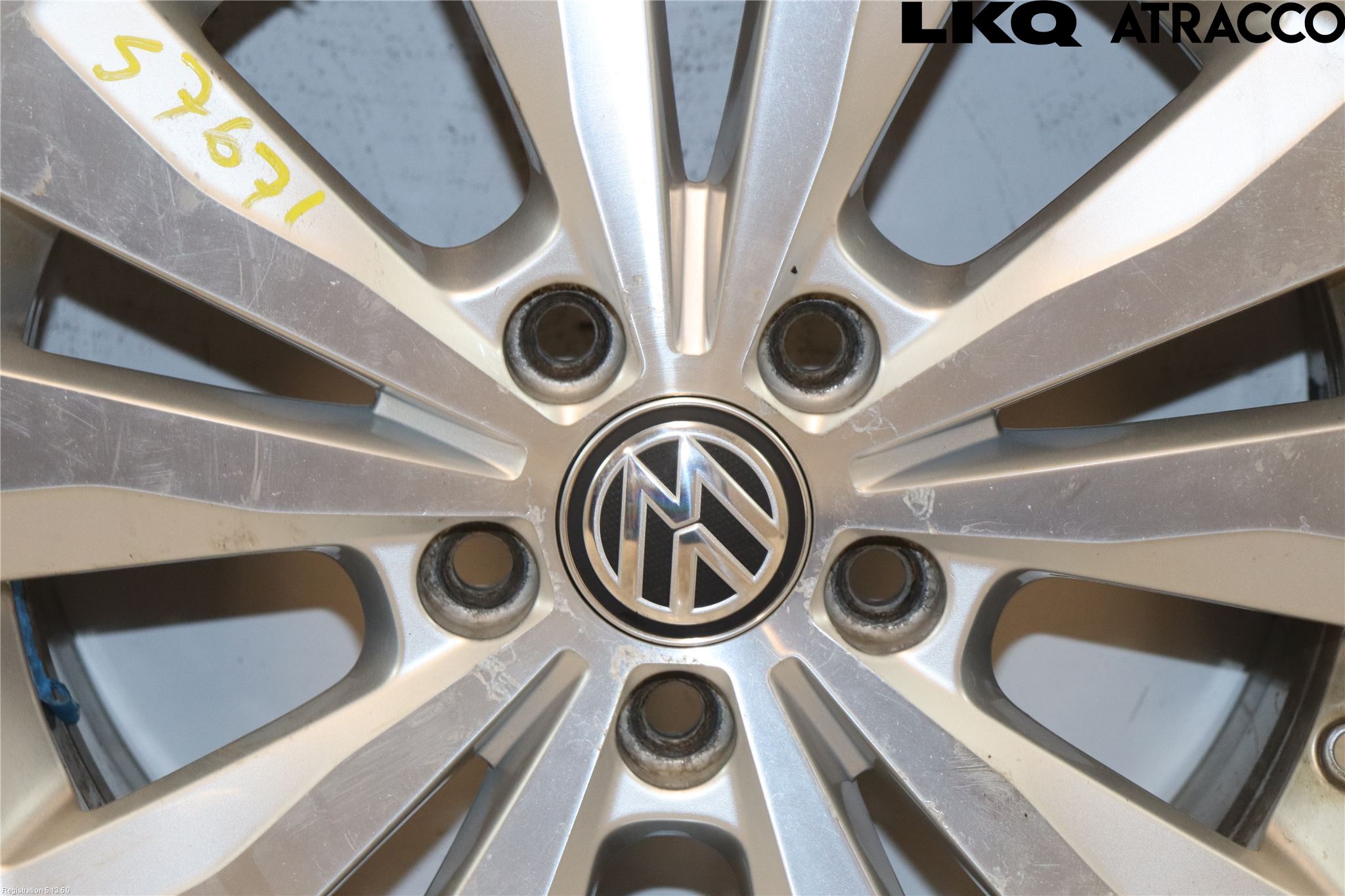 Volkswagen VW GOLF / E-GOLF VII 13-20 Felg Aluminium