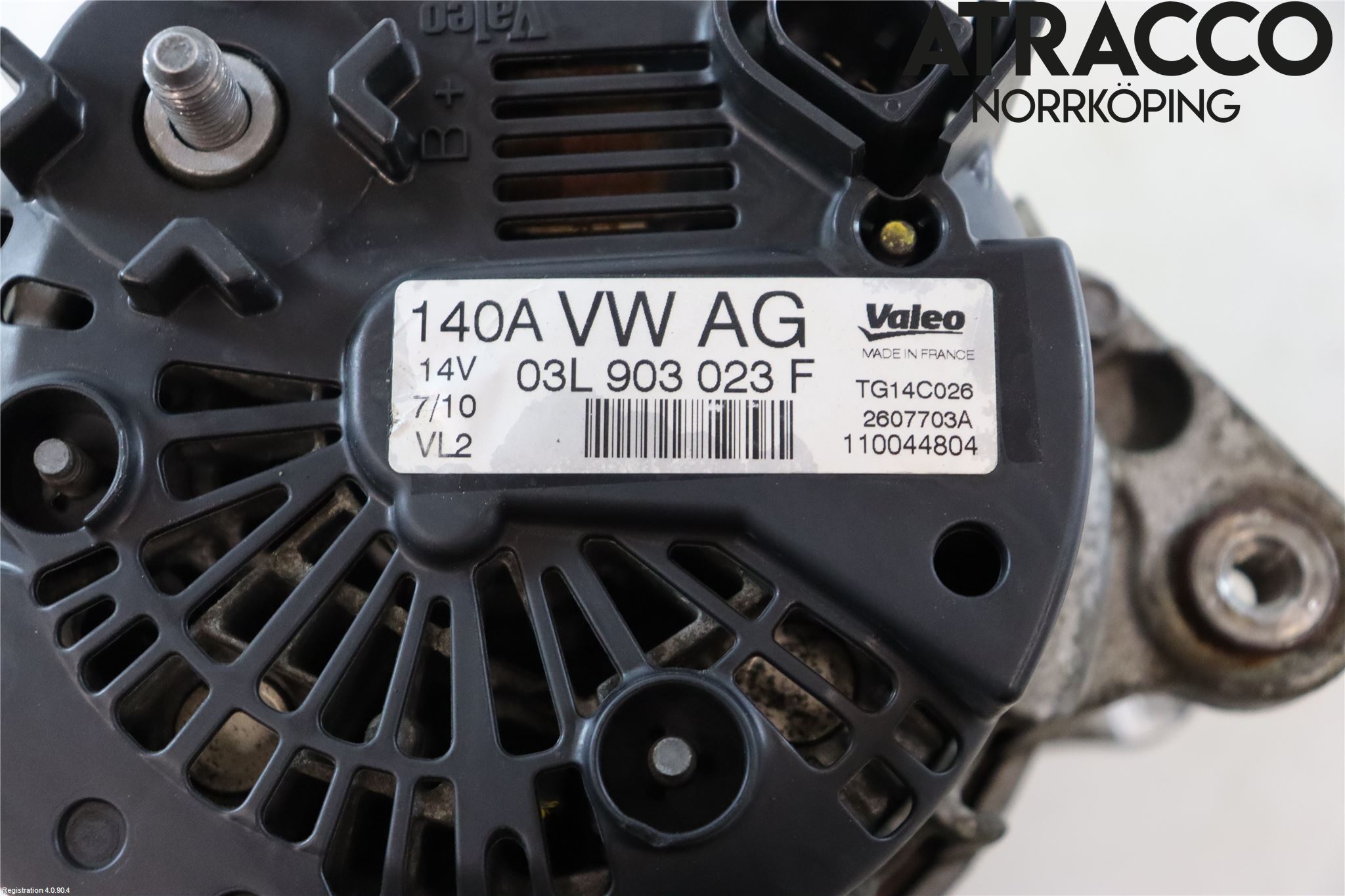 Volkswagen VW GOLF VI 09-13 Dynamo