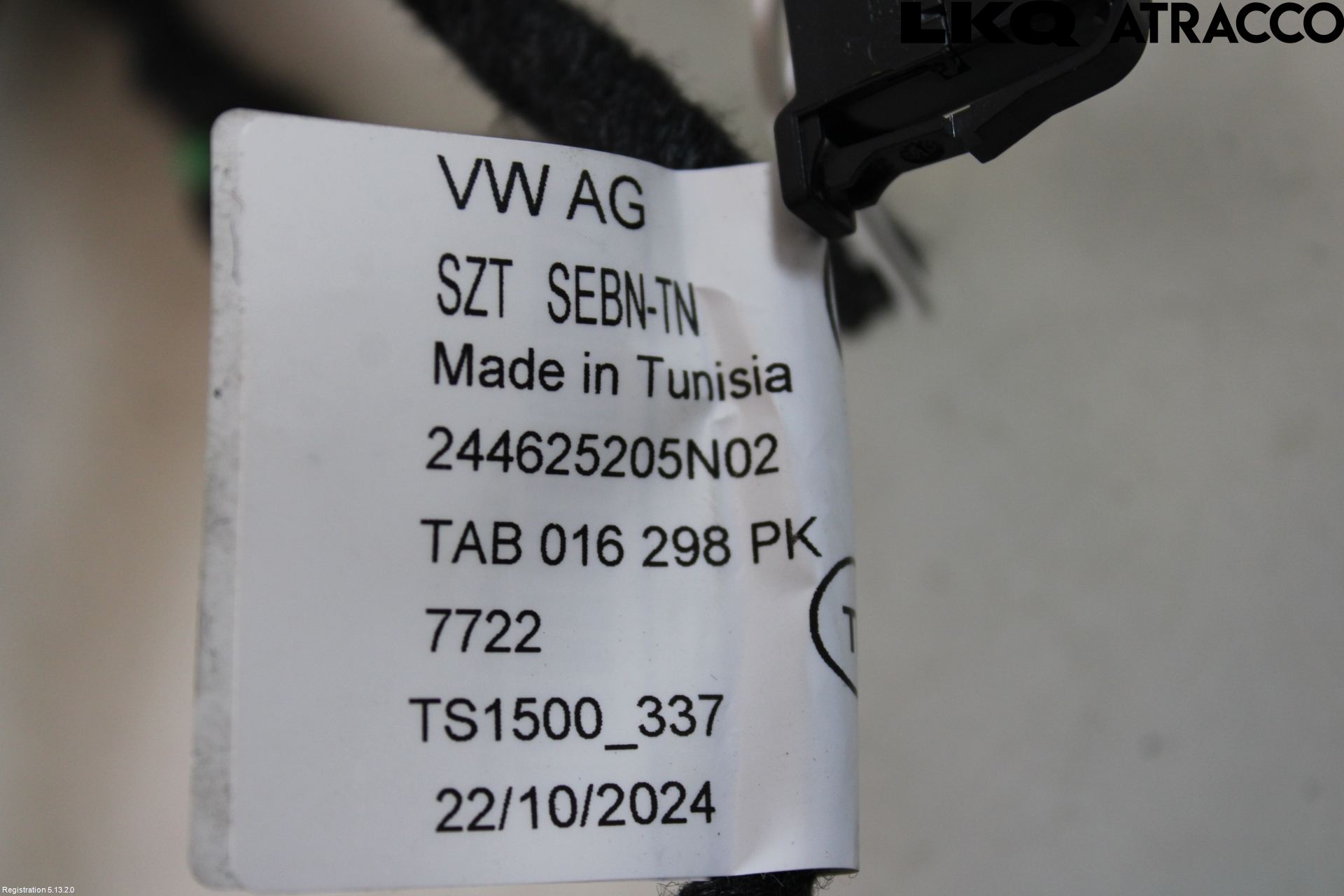 Volkswagen VW ID.7/TOURER 24- Ledningsnett