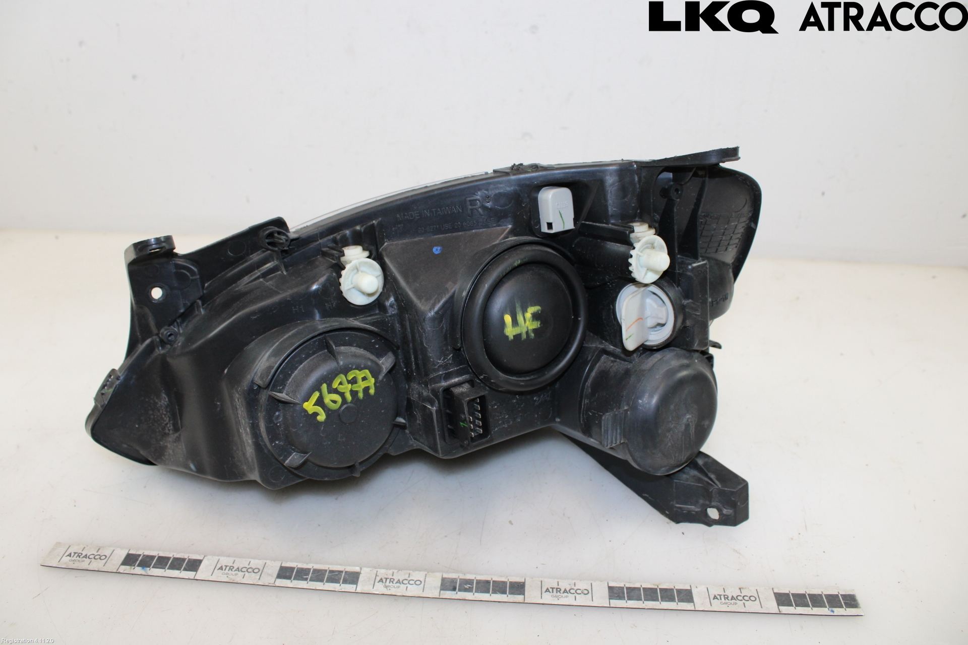 Opel COMBO 02-12 Frontlykt Høyre