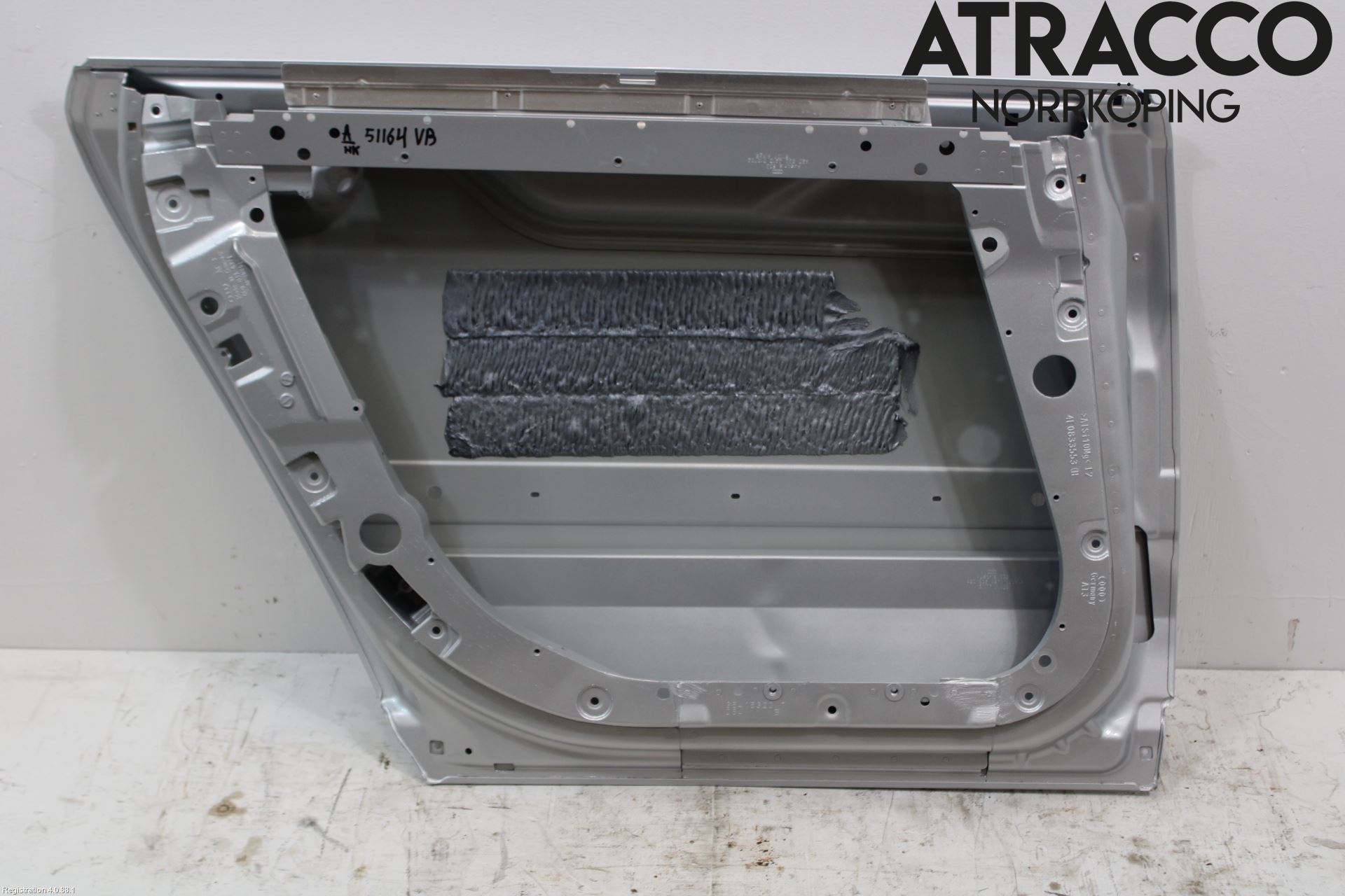 Audi A8/S8 4E  02-09 Dør 4D Bak Venstre