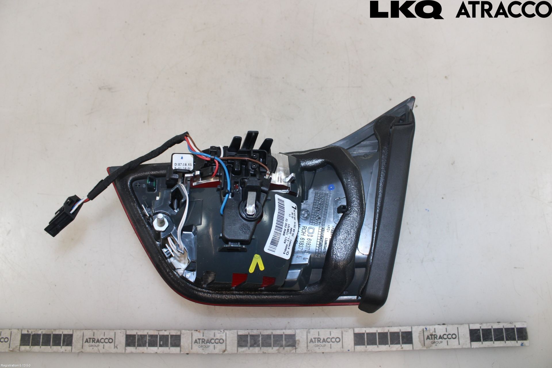 BMW 4 F32/F33/F82/F83 13-20 Baklykt Venstre  På Luke(Indre