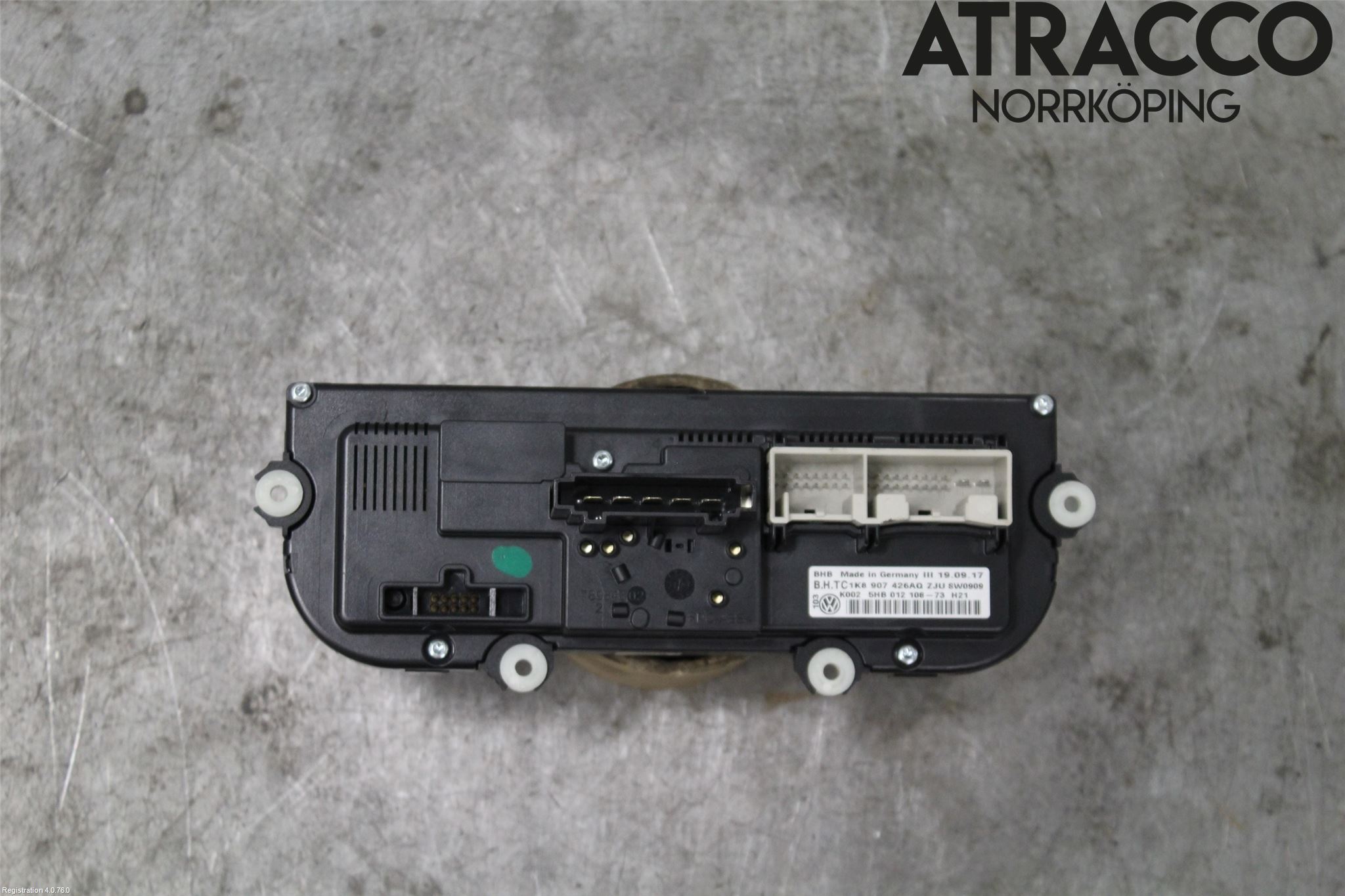 Volkswagen VW CADDY 16-20 Varmeapparat Panel(Regulering)