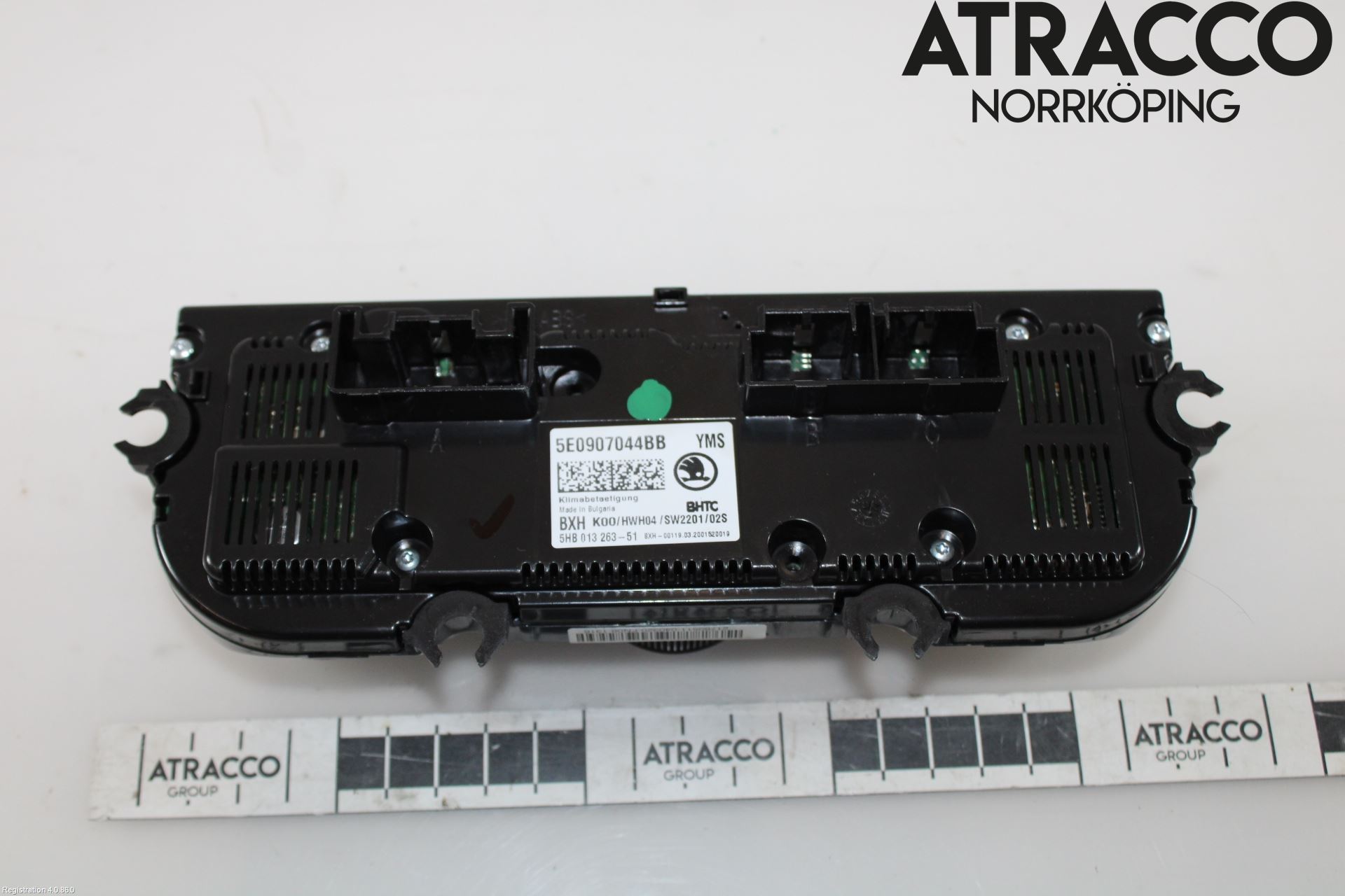 Skoda OCTAVIA (NX) 20- Varmeapparat Panel(Regulering)