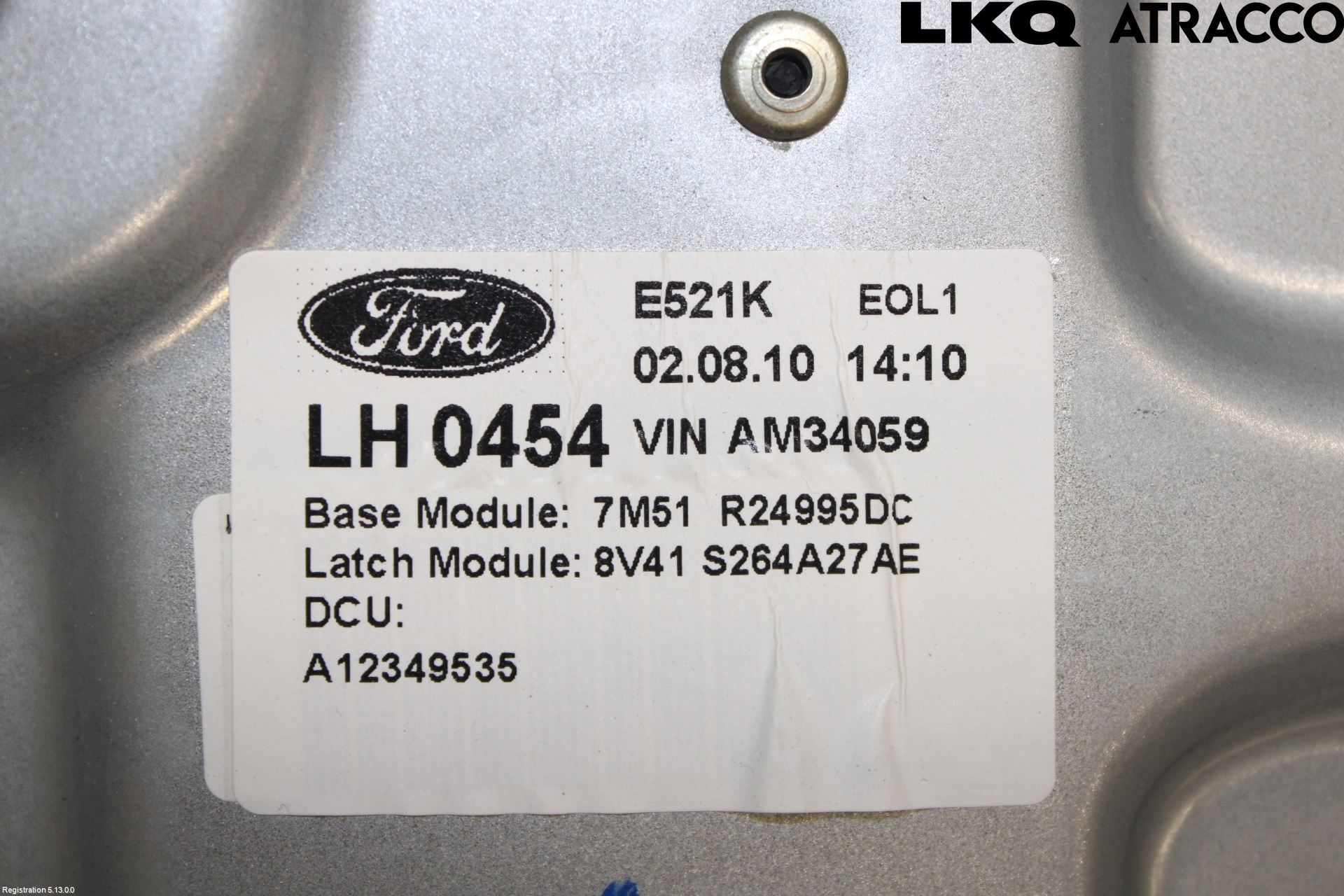 Ford KUGA 08-12 Vindusheis El Komp