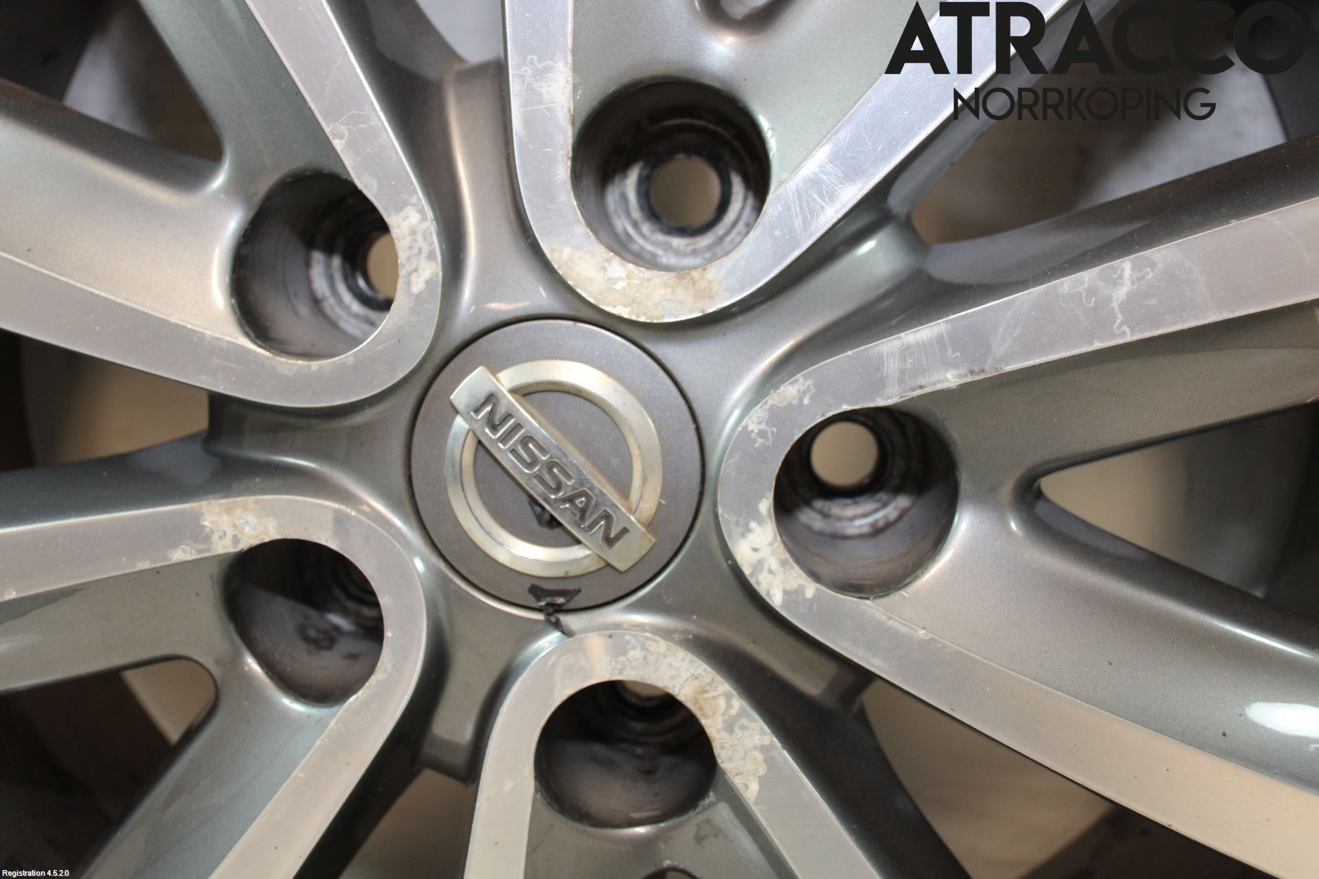 Nissan QASHQAI 10-14 Felg Aluminium Sett 4Stk