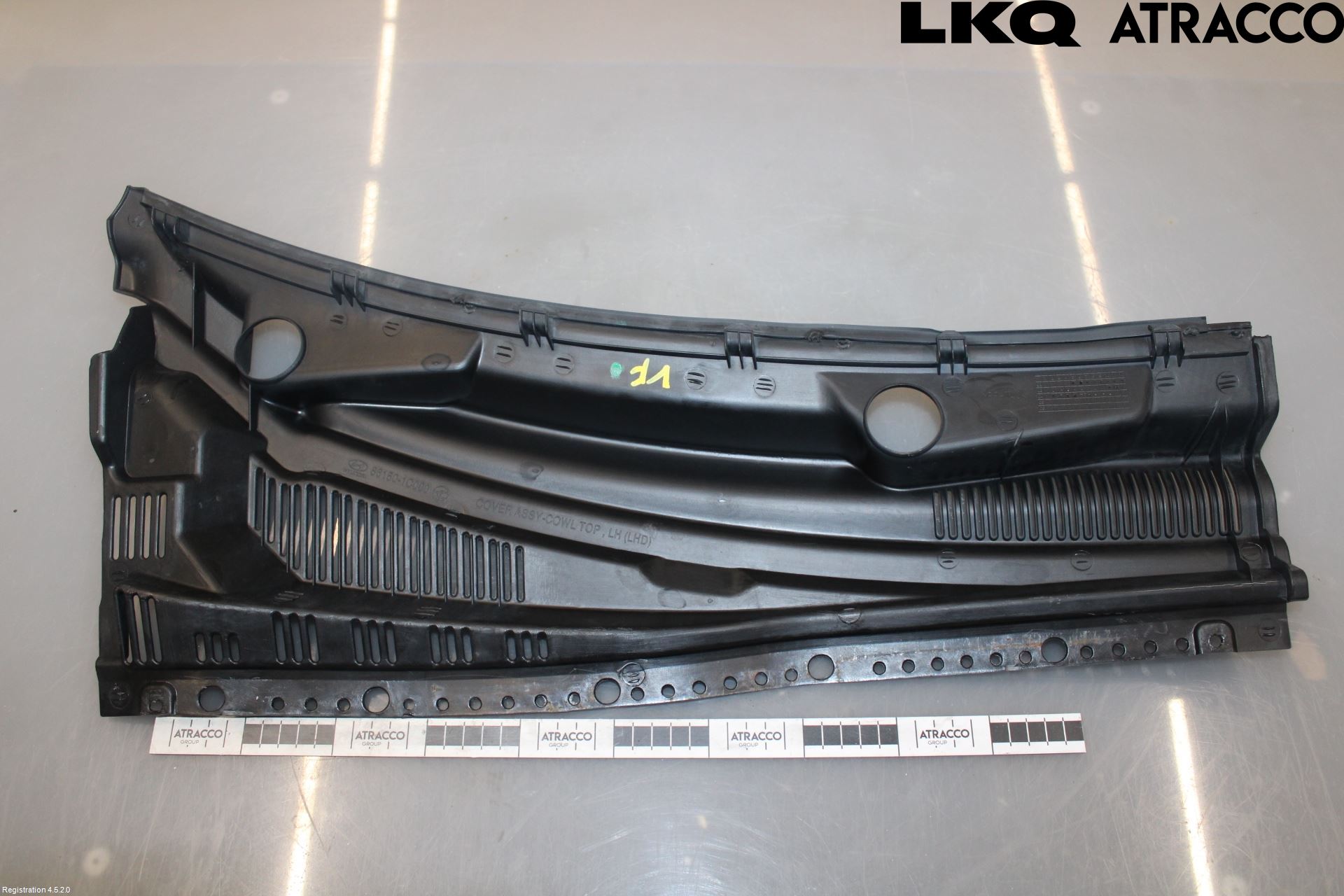 Hyundai GETZ Visker Deksel-Grill-Under Frr
