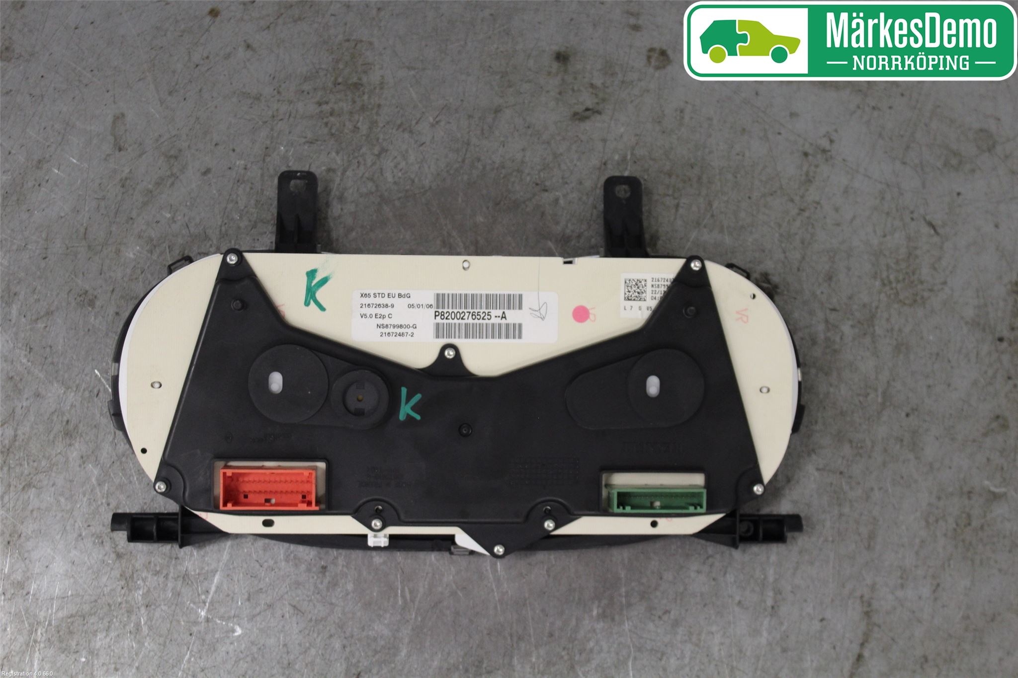 Renault CLIO II 01-08 Instr Kombinert