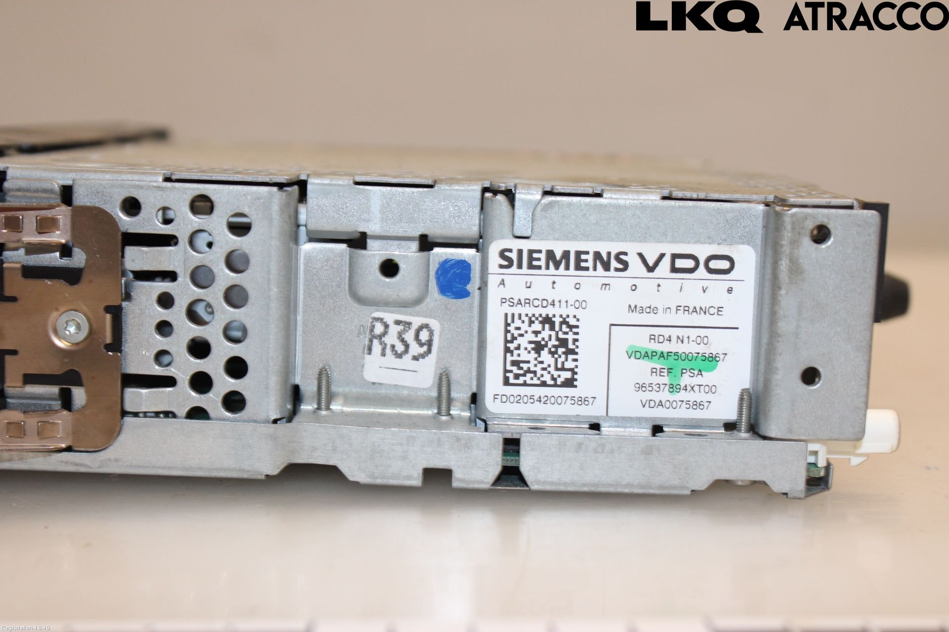 Citroen C3 05-10 Stereo Radio Med Cd