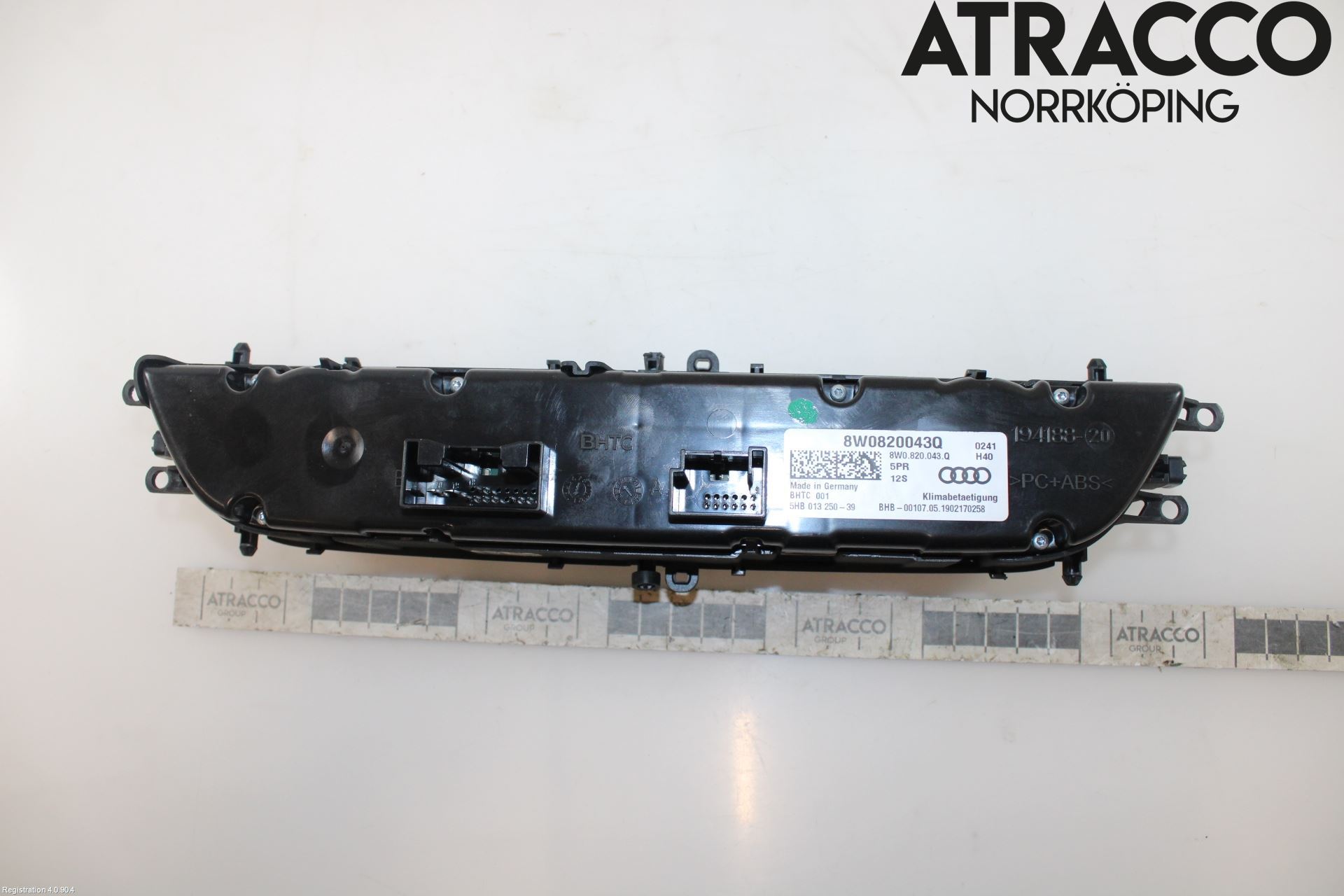 Audi A4/S4 B9 20- Varmeapparat Panel(Regulering)