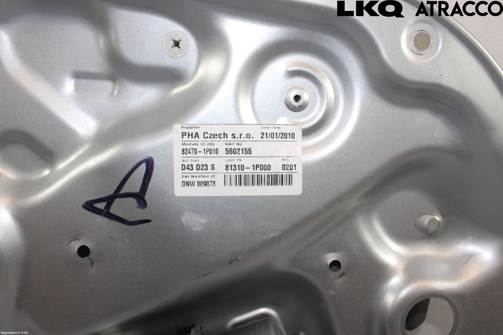 Kia VENGA 10-19 Vindusheis El Komp