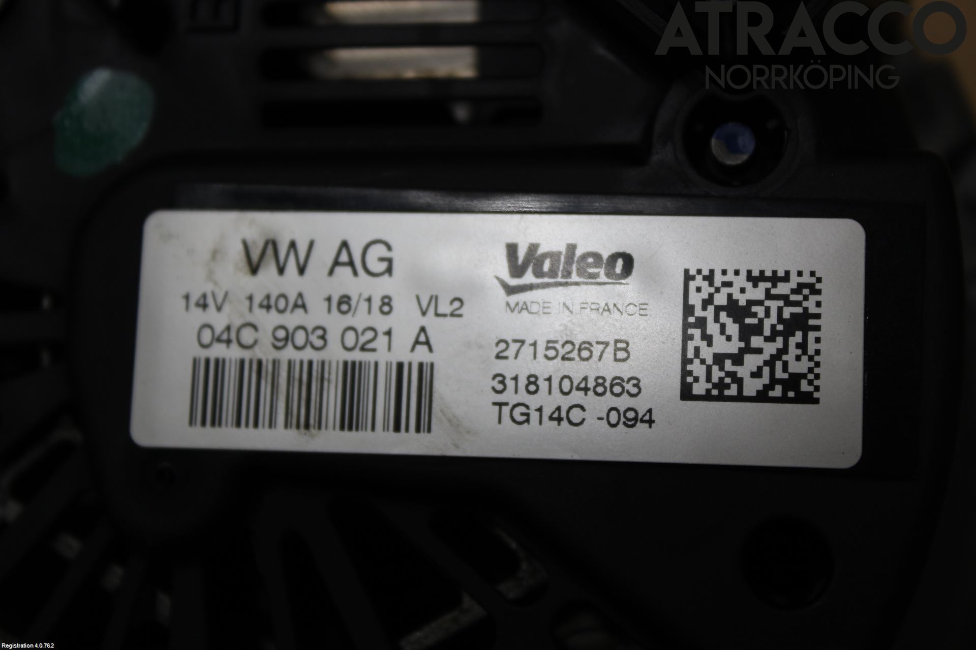 Volkswagen VW GOLF / E-GOLF VII 13-20 Dynamo