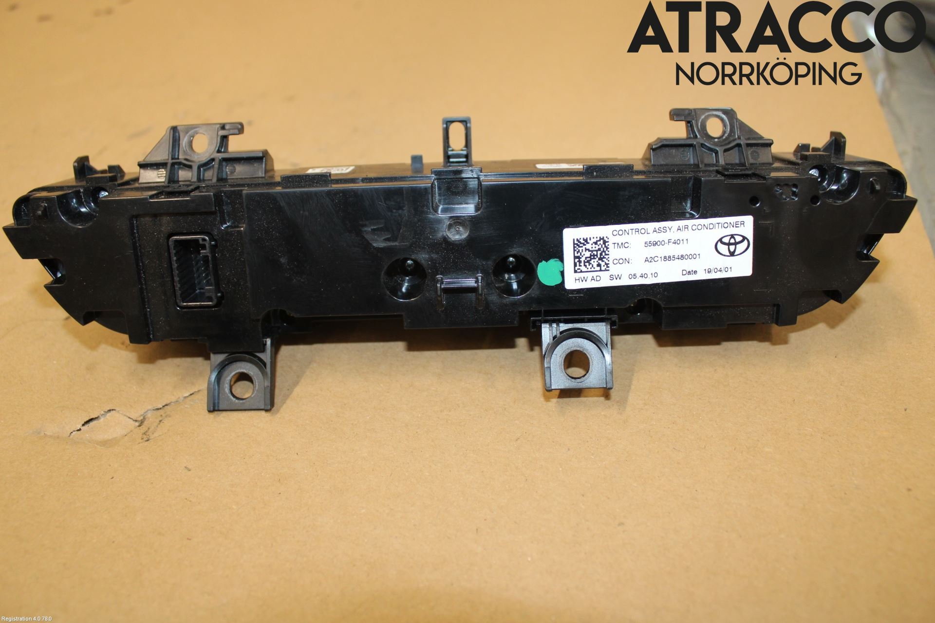 Toyota C-HR 16-23 Varmeapparat Panel(Regulering)