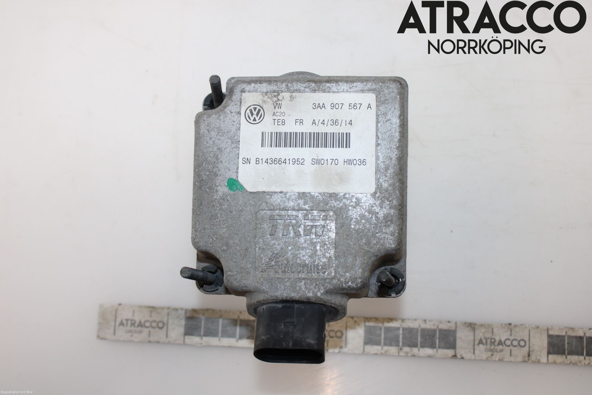 Volkswagen VW PASSAT 11-14 Sensor Kollisjonsbeskyttelse