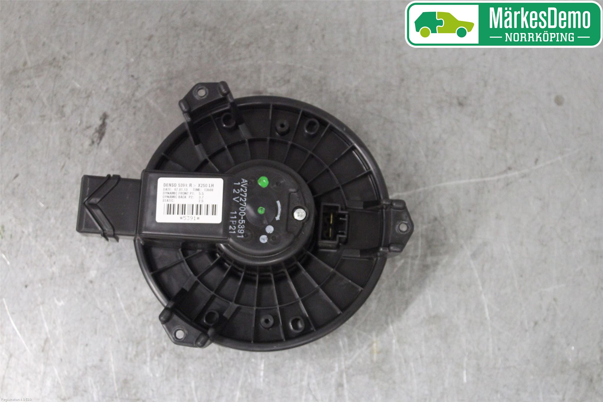 Jaguar XF 08-15 Varmeapparat Viftemotor