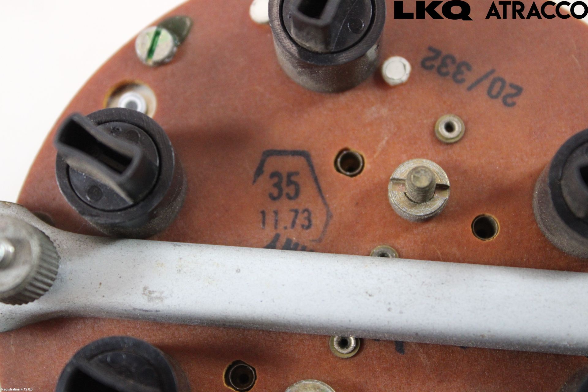 Saab 95/96 Instr Temp-Tankmåler
