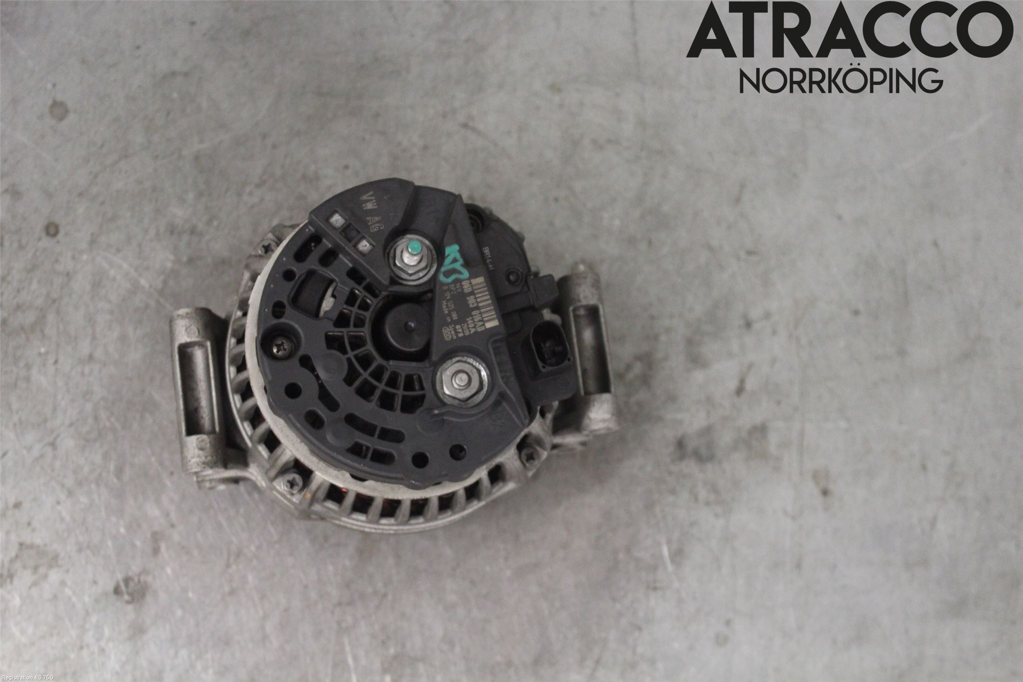Volkswagen VW GOLF VI 09-13 Dynamo
